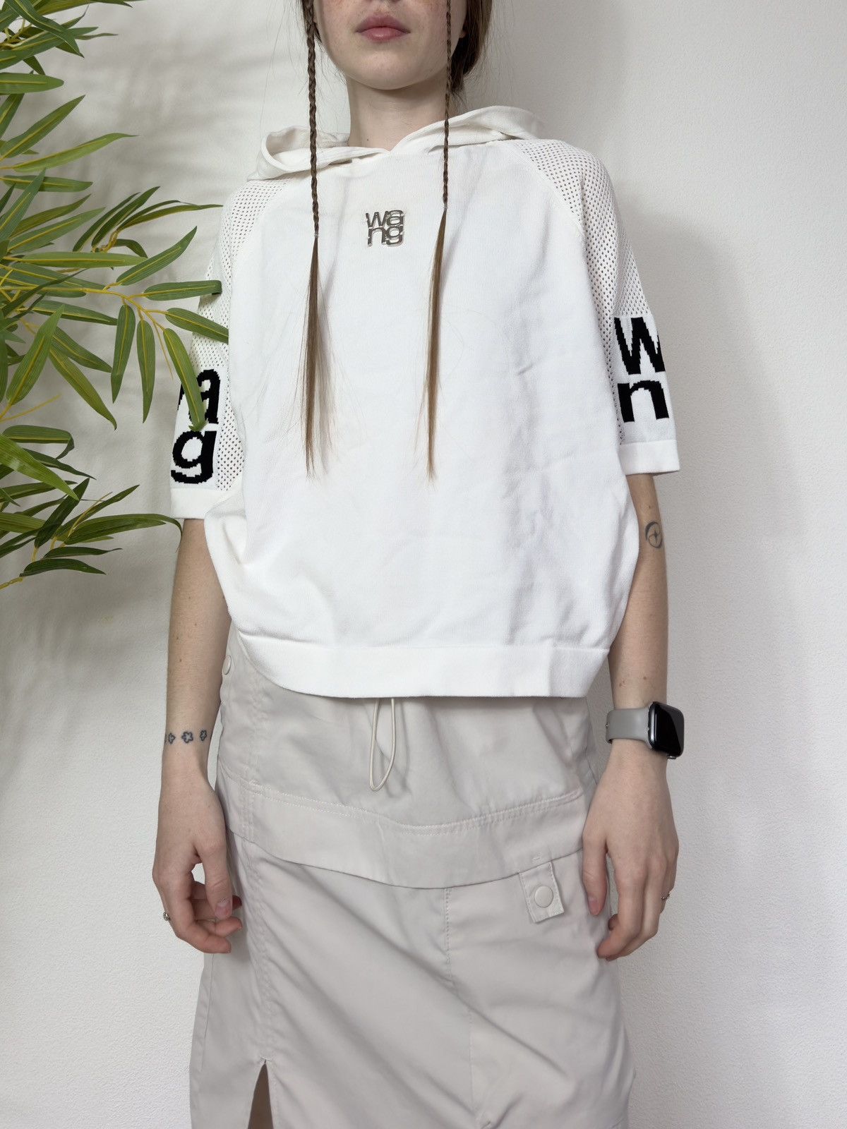 Alexander Wang ALEXANDER WANG HOODED TEE Size S / US 4 / IT 40 - 1 Thumbnail