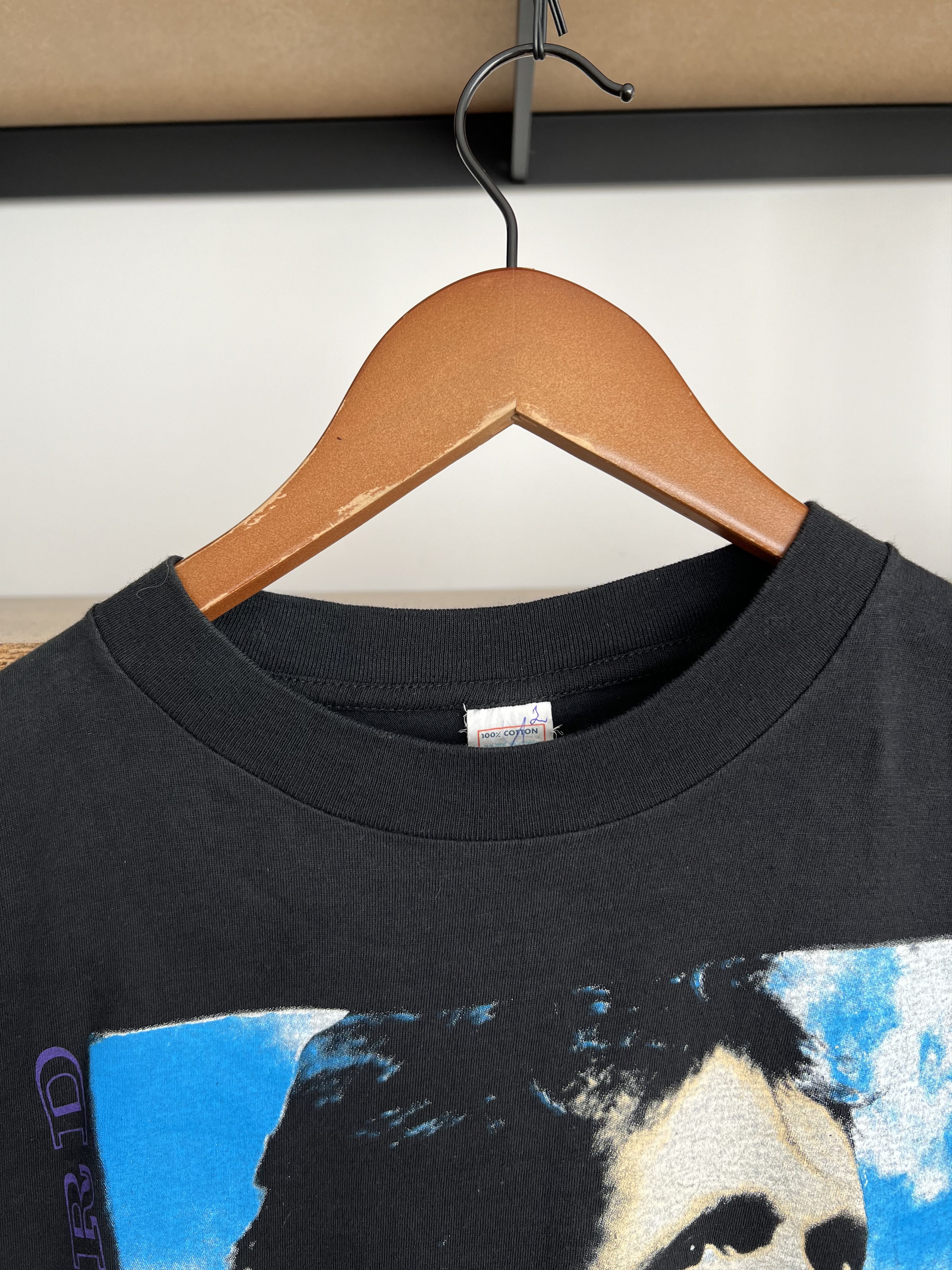 Band Tees Vintage 1989 Cliff Richard The Event Wembley Black T-shirt Size US L / EU 52-54 / 3 - 8 Thumbnail