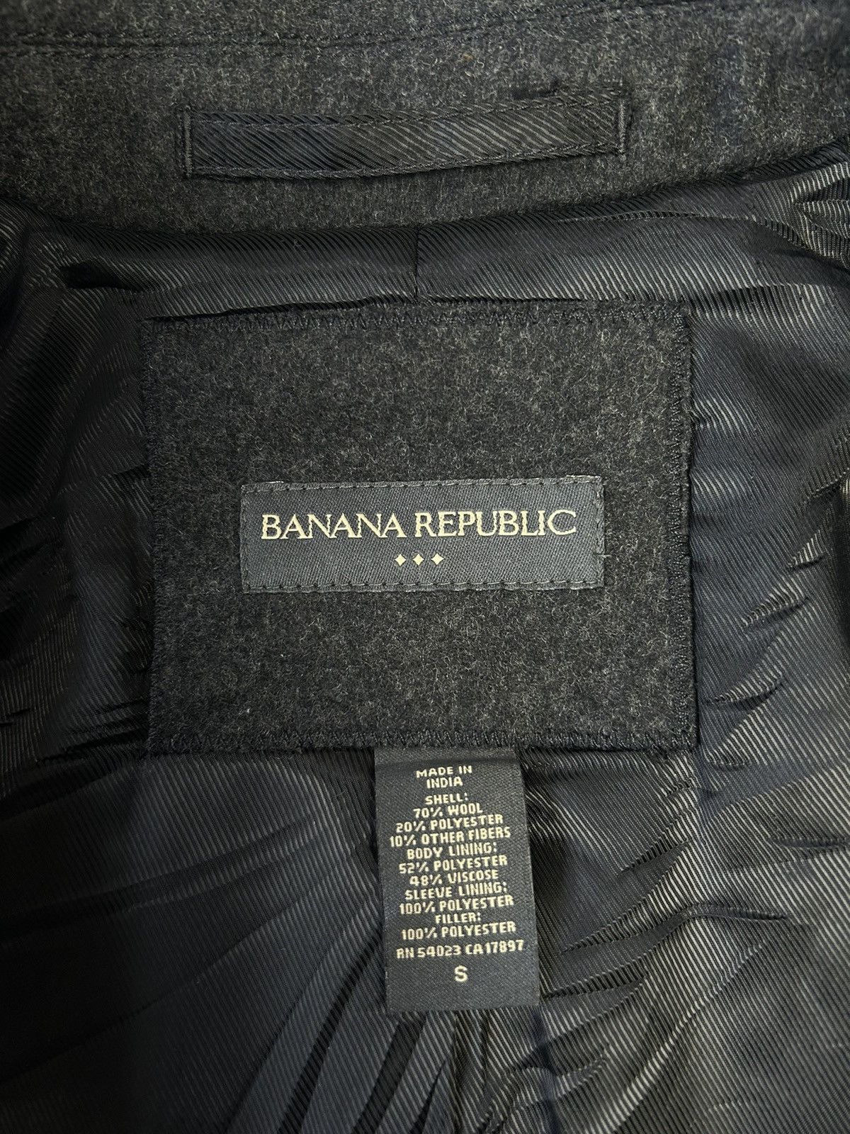 Banana Republic BANANA REPUBLIC WOOL JACKET Size US S / EU 44-46 / 1 - 4 Thumbnail