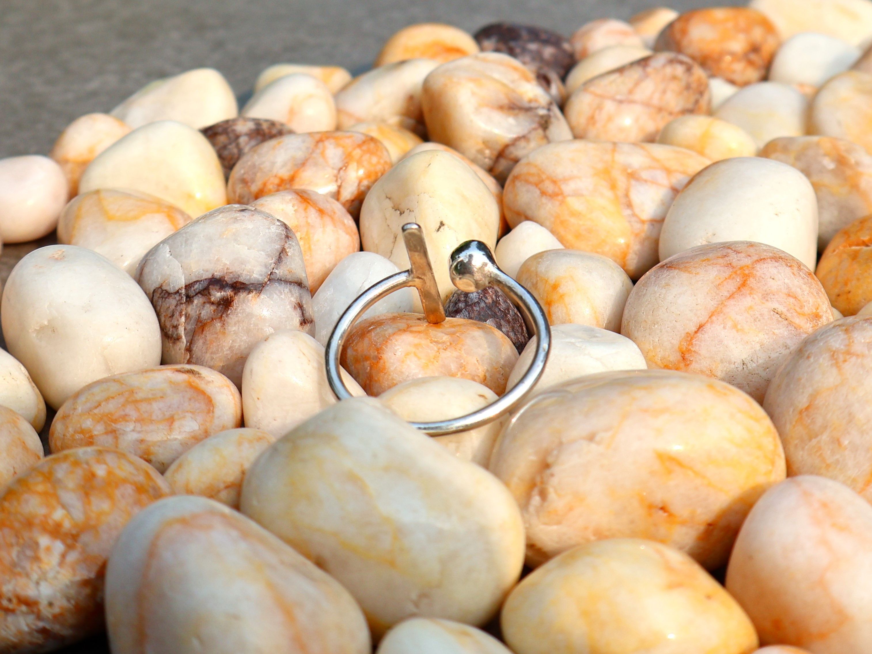 Handmade Ball Ring, Bar Ring, 925 Sterling Silver Ring, Handmade Ring Size ONE SIZE - 2 Thumbnail