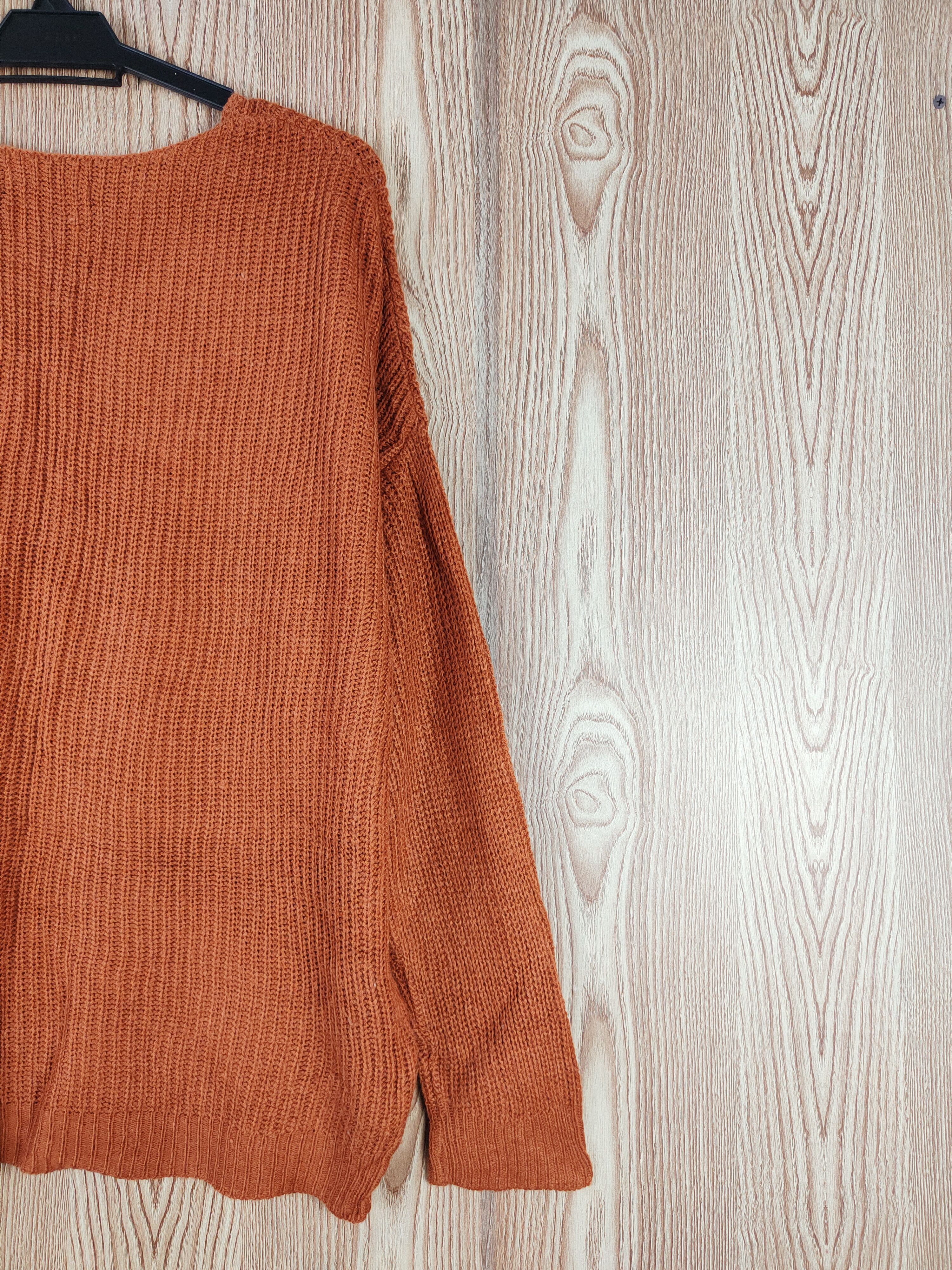 Japanese Brand Gorge Brown Knitwear Sweatshirts #W350 Size US L / EU 52-54 / 3 - 9 Thumbnail
