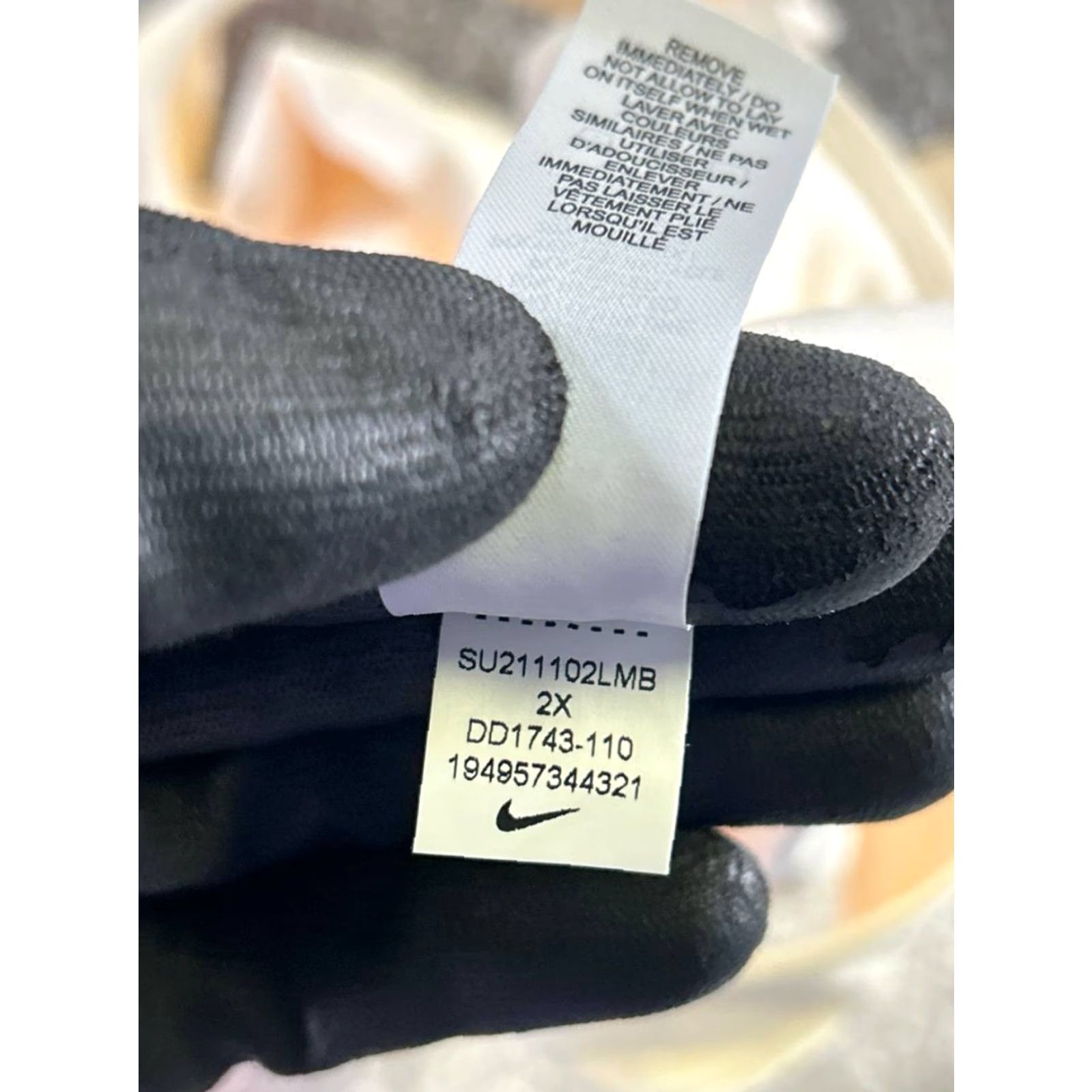 Nike Nike Dri-Fit Shirt Womens Tank Top Cropped 2X Beige Purple Sleeveless Pullover Activewear Sports Nike Dri-FIT Women’s Shirt Size XXL / US 16-18 / IT 52-54 - 5 Thumbnail