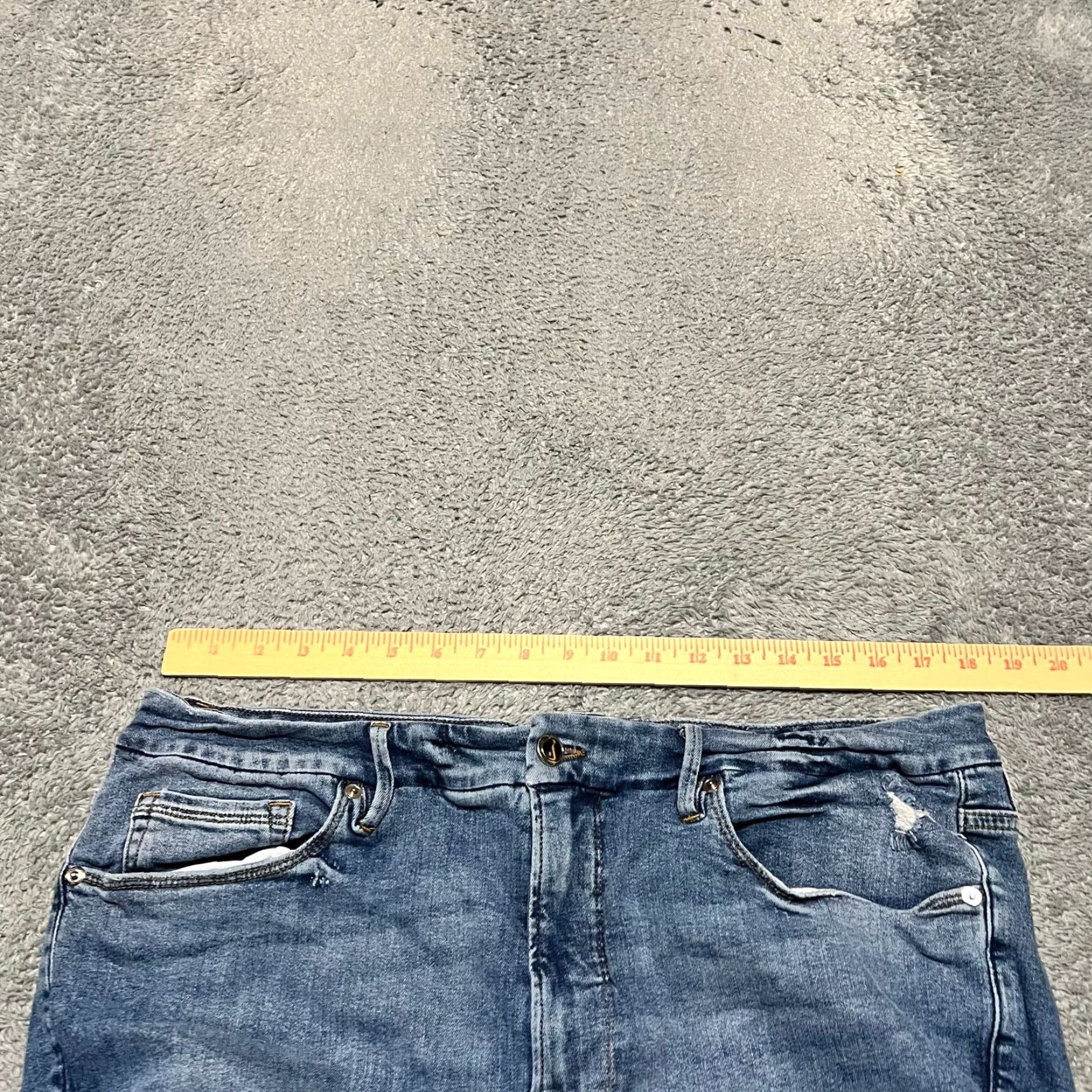 Good American VINTAGE Good American Jeans Womens 18 (36x26) Good Legs Skinny Distressed Cropped Ladies Womens Jeans Skinny Distressed Cropped 18 Blue Modern Size 40" / US 18 - 7 Thumbnail