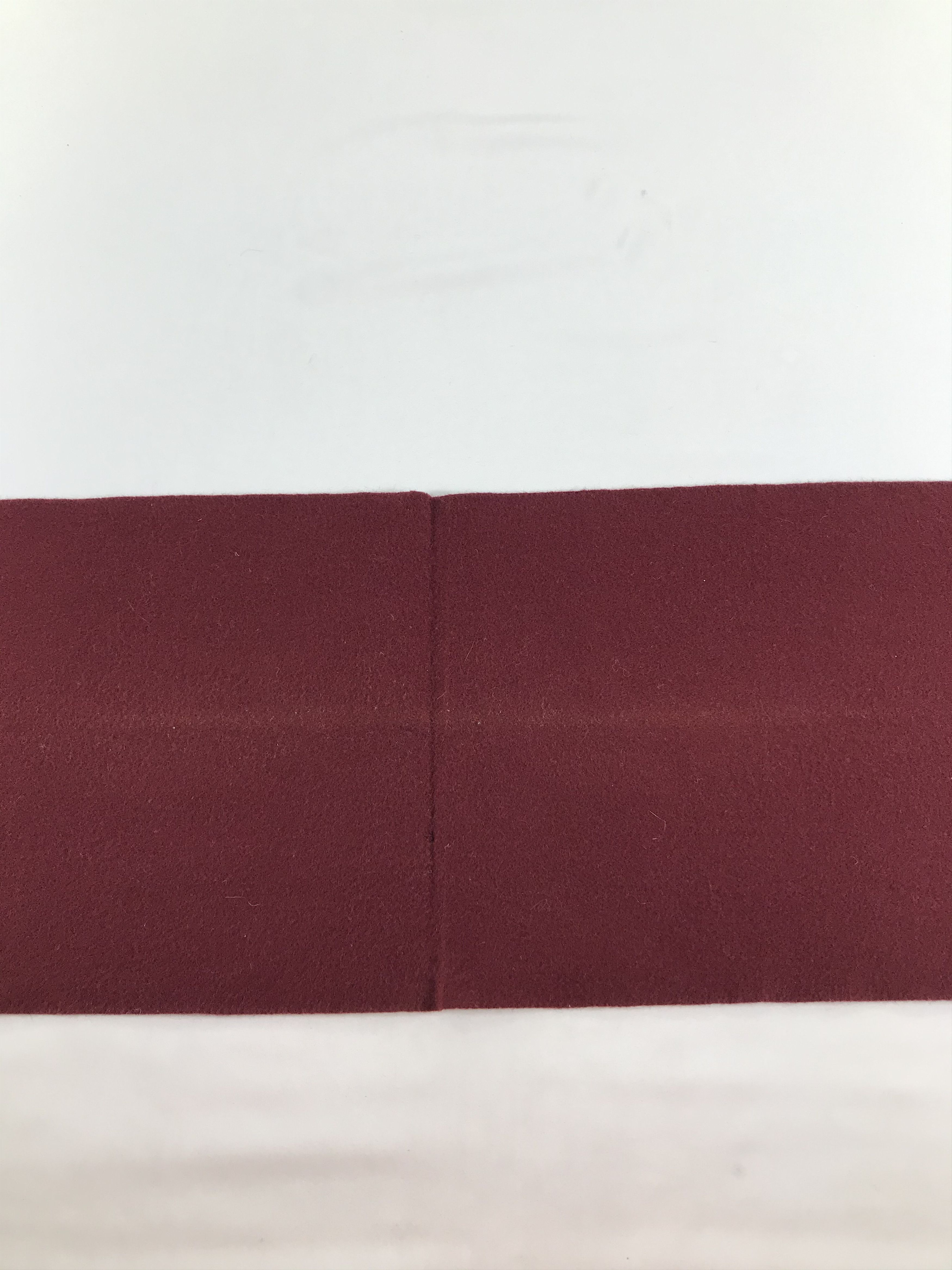 Alfred Dunhill Dunhill Burgundy Wool Scarf Muffler V220 Size ONE SIZE - 6 Thumbnail