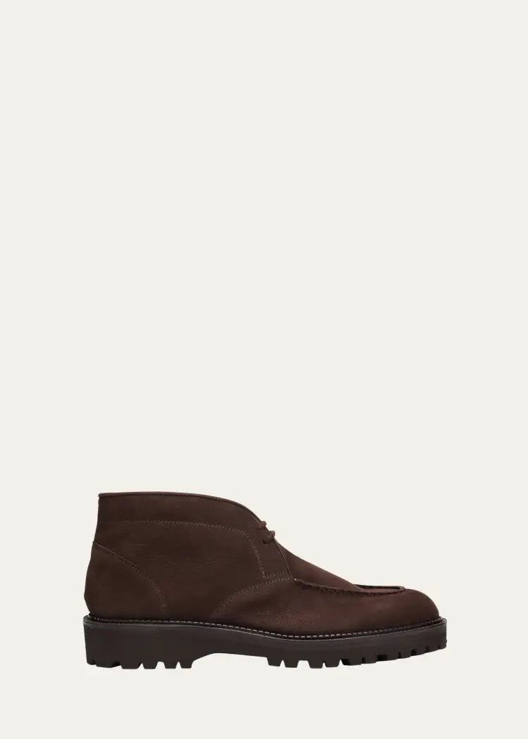 John Lobb Field Nubuck Leather Chukka Boots Size US 10 / EU 43 - 1 Thumbnail