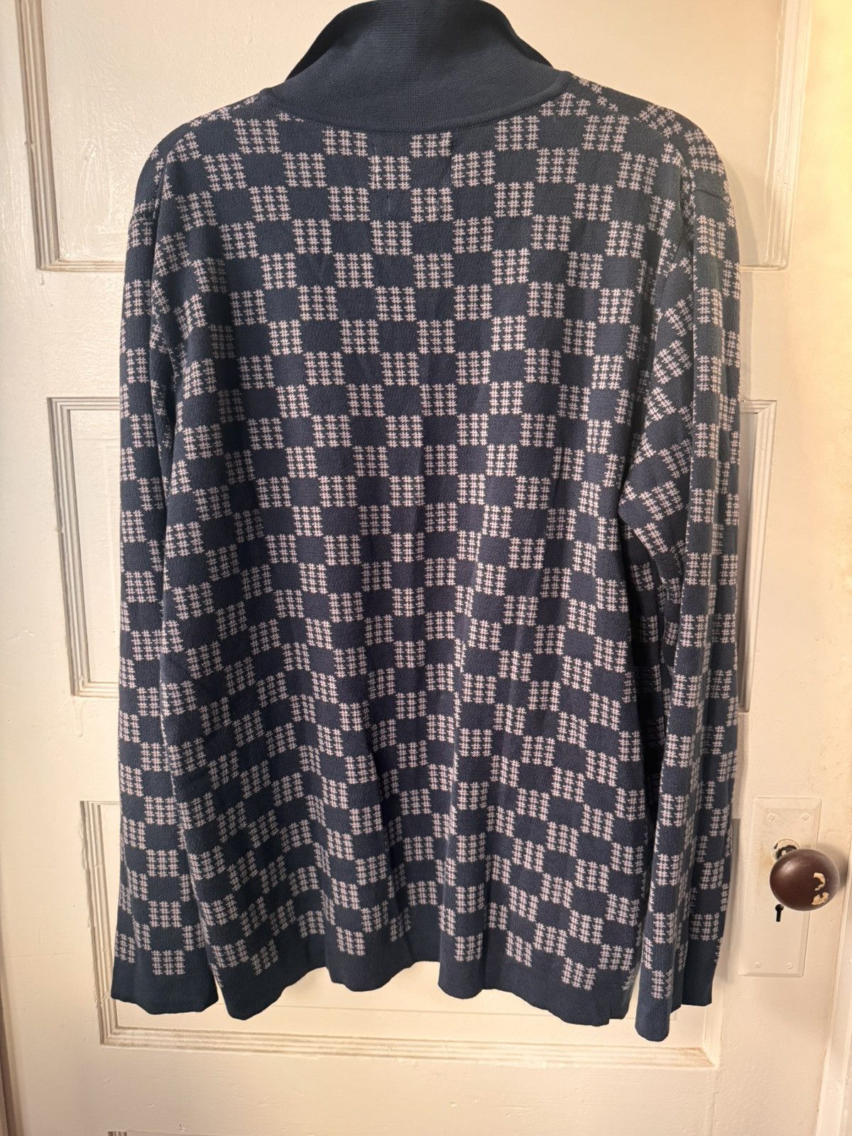 Far Afield Far Afield Checkered Sweater Polo Size US L / EU 52-54 / 3 - 8 Thumbnail