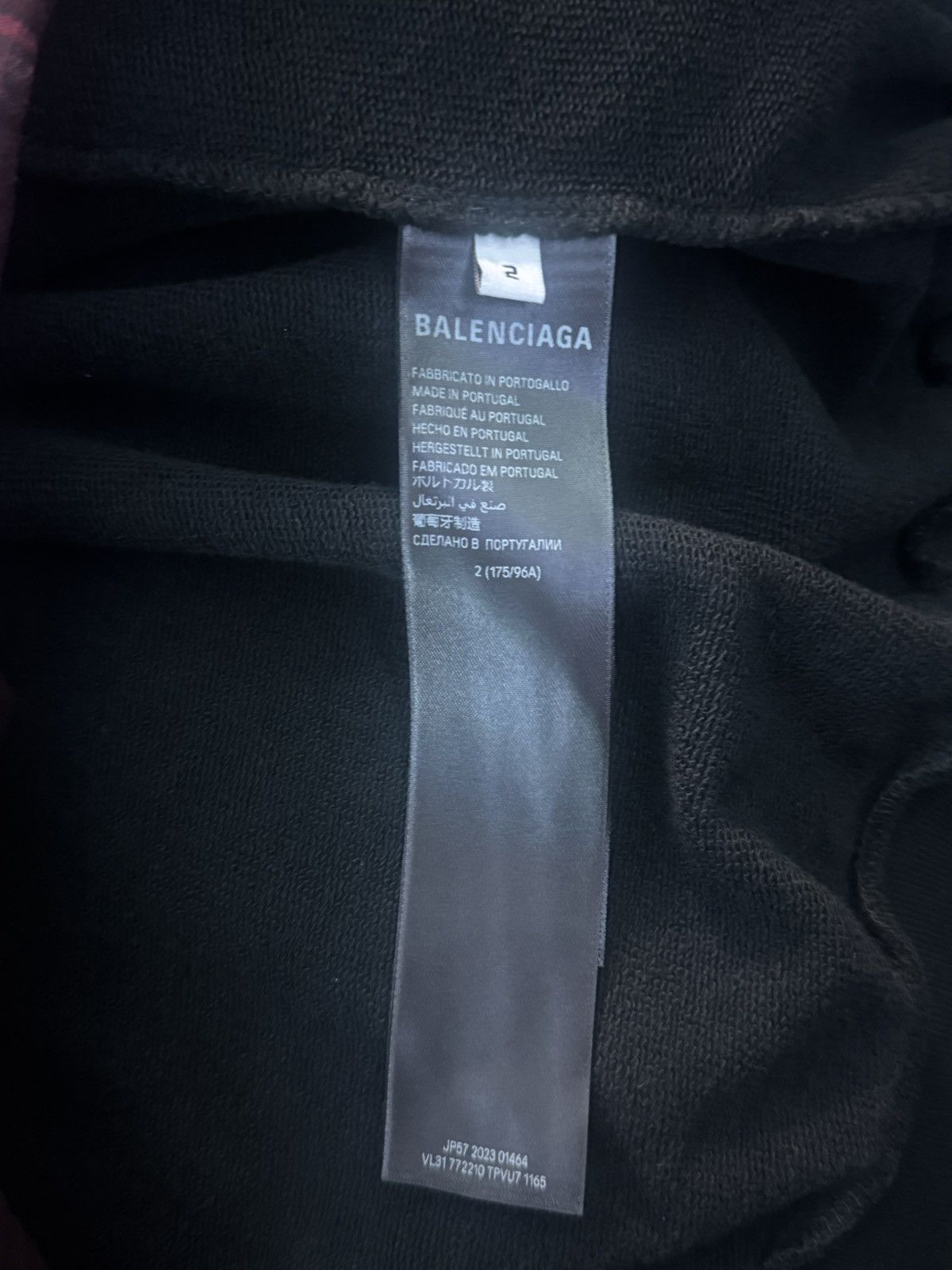 Balenciaga BALENCIAGA SURFER LAYERED ZIP-UP HOODIE Size US M / EU 48-50 / 2 - 4 Thumbnail