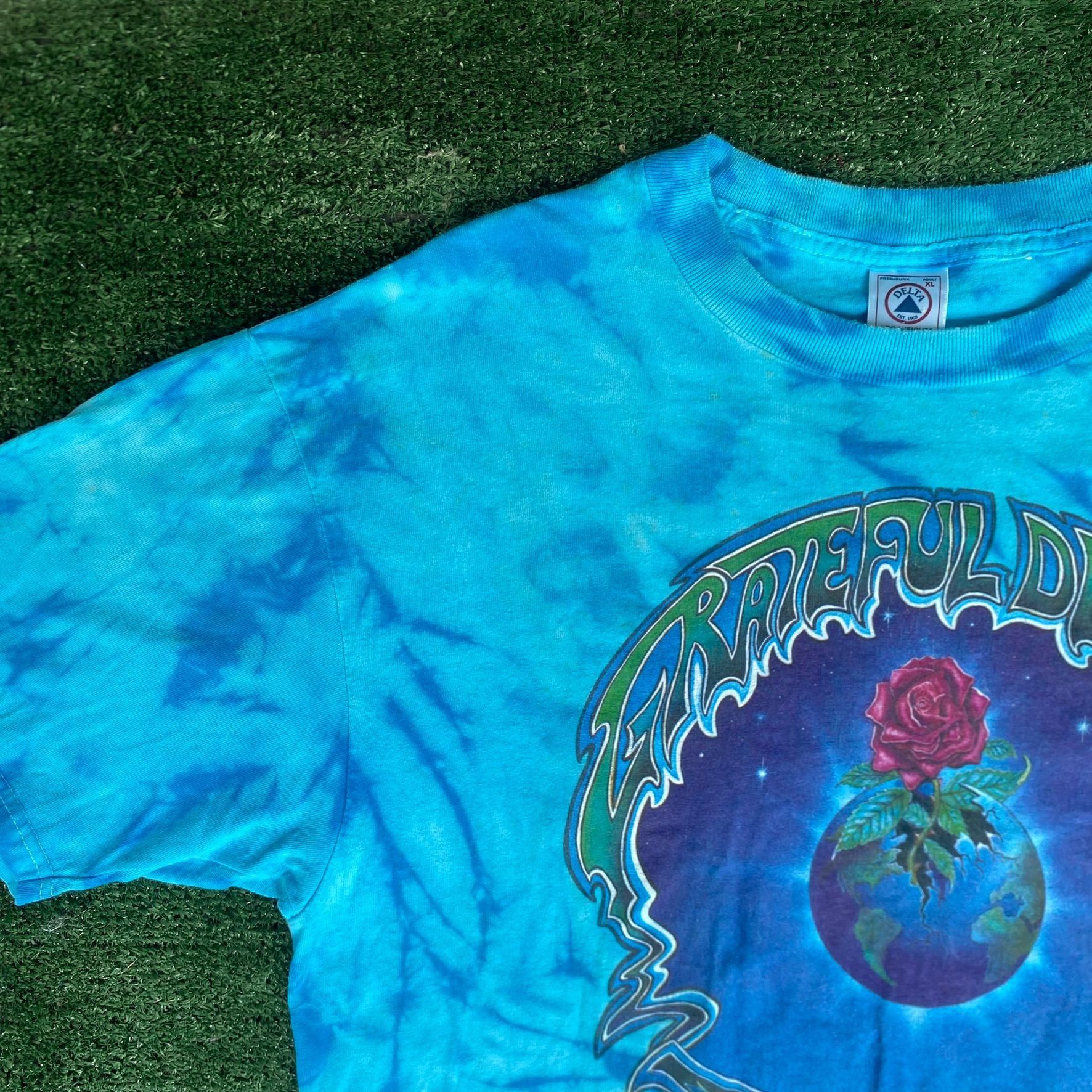 Grateful Dead Vintage 90s Grateful Dead Shirt Mike DuBois Earth Band Tee Size US XL / EU 56 / 4 - 2 Thumbnail