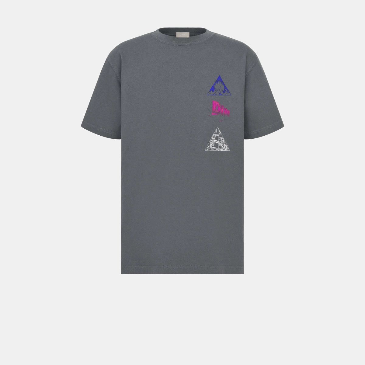 Dior o1bcso1str0225 T-Shirt, Relaxed Fit in Grey Size US M / EU 48-50 / 2 - 1 Thumbnail