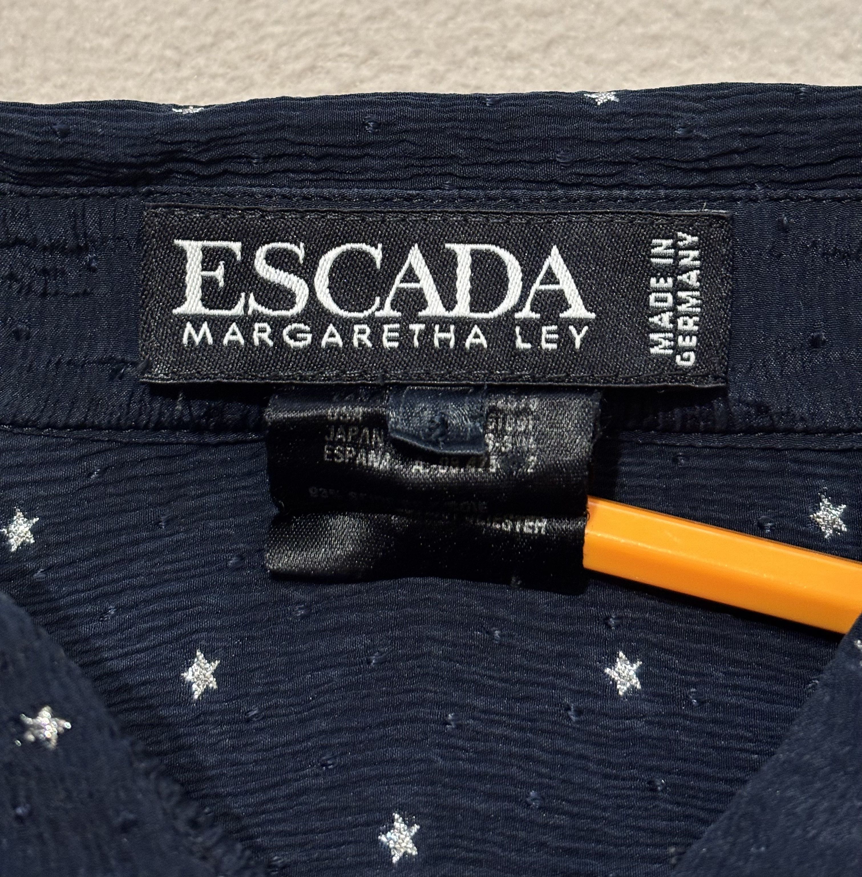 Escada Escada Shirt Silk Size 38 Size XS / US 0-2 / IT 36-38 - 15 Thumbnail