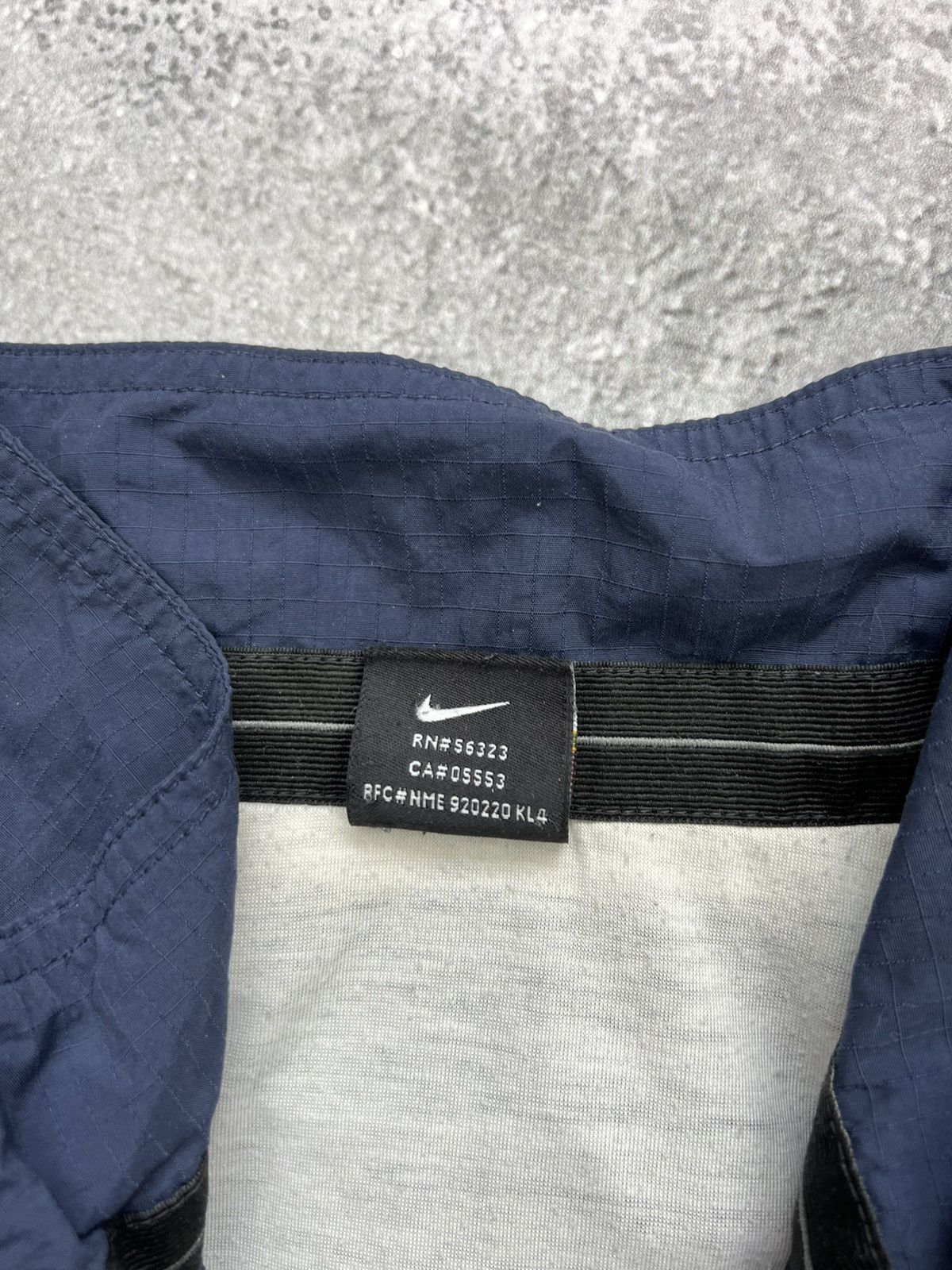 Nike Vintage 90s Nike Blue Anorak Nylon Mens Jacket Size US XXL / EU 58 / 5 - 5 Thumbnail