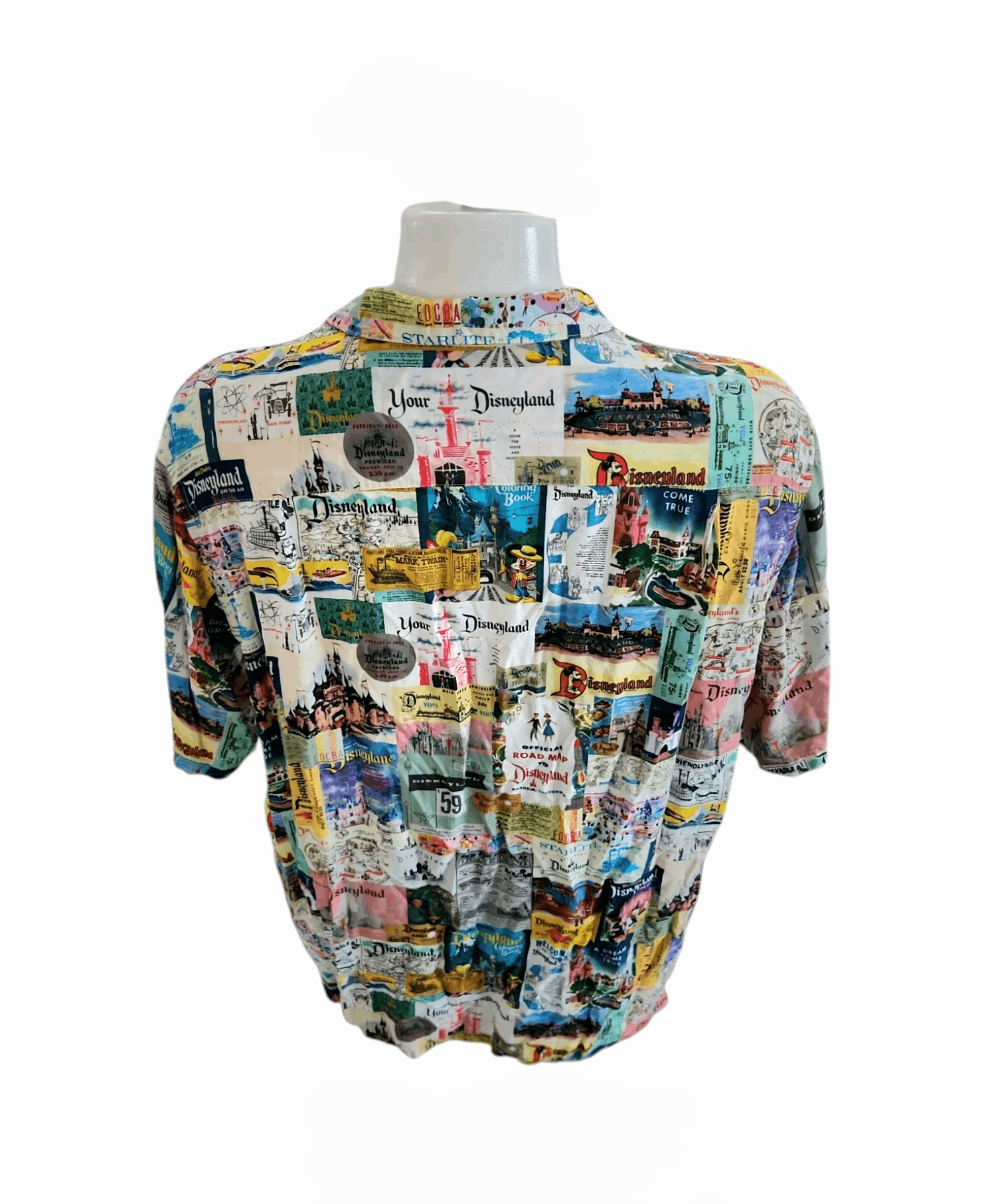 Disney Disney Parks Disney 100 Road Map History Collage Button up Size US XXL / EU 58 / 5 - 3 Thumbnail
