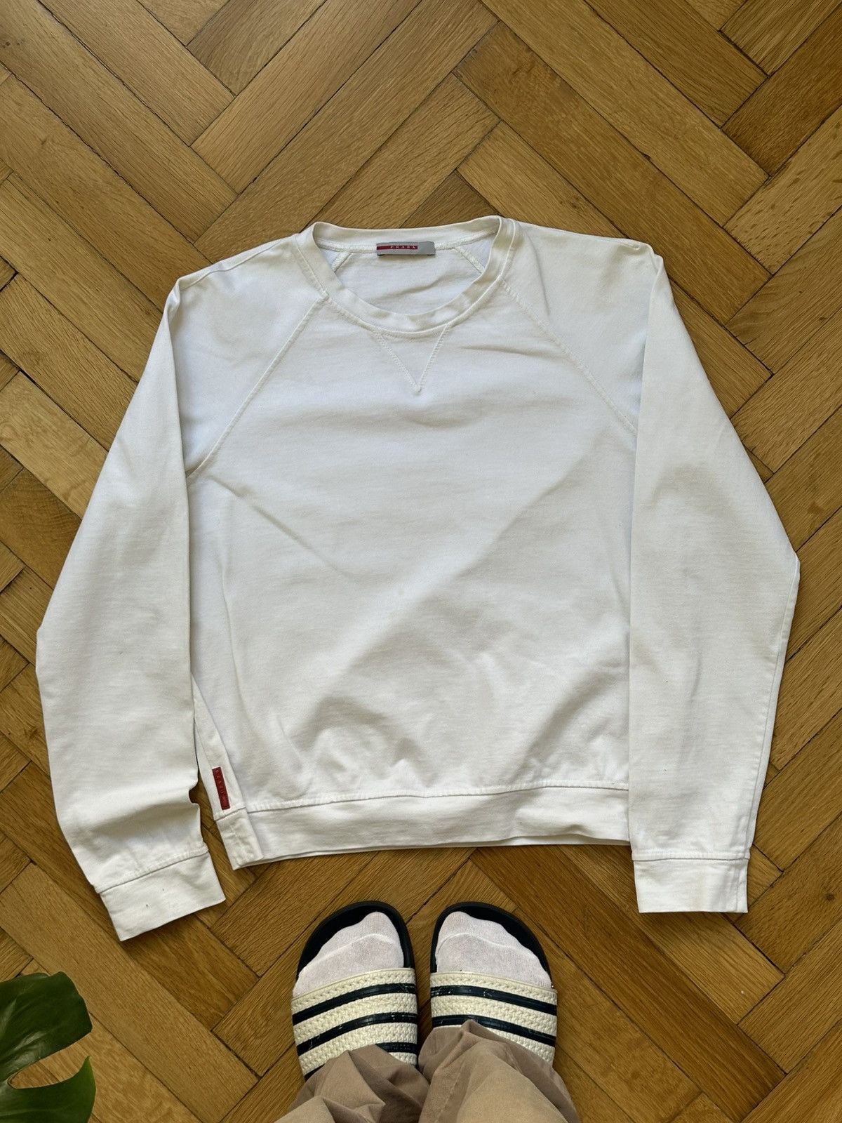 Prada Vintage Prada Sport Collection Rare Unisex Luxury Sweatshirt Size US S / EU 44-46 / 1 - 10 Thumbnail