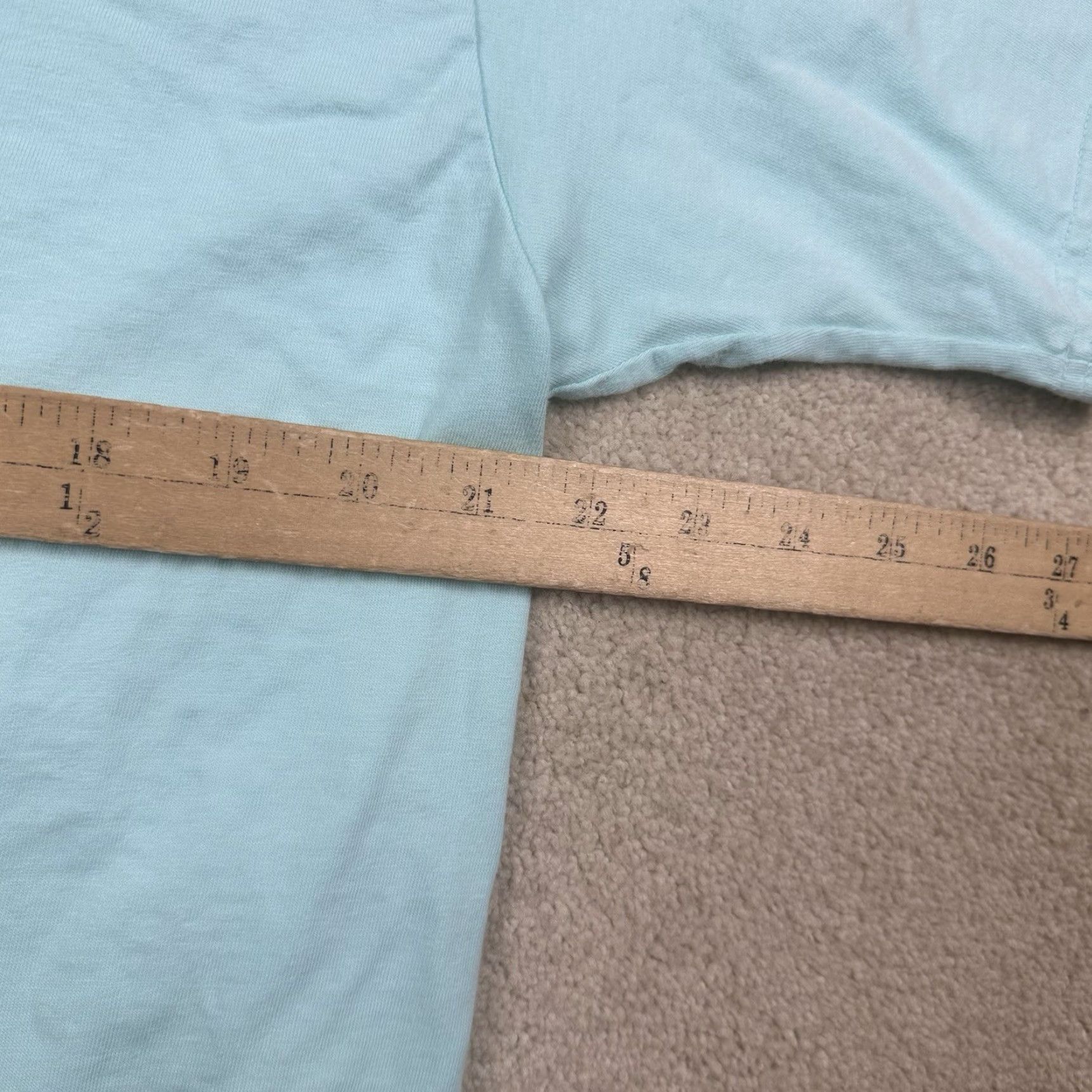 J.Crew J.CREW Oarsmen T Shirt Mens Large Blue Pocket T Shirt Crew Neck Short Sleeve Cotton Logo 2020s Preppy Classic Vintage No Size US L / EU 52-54 / 3 - 5 Thumbnail