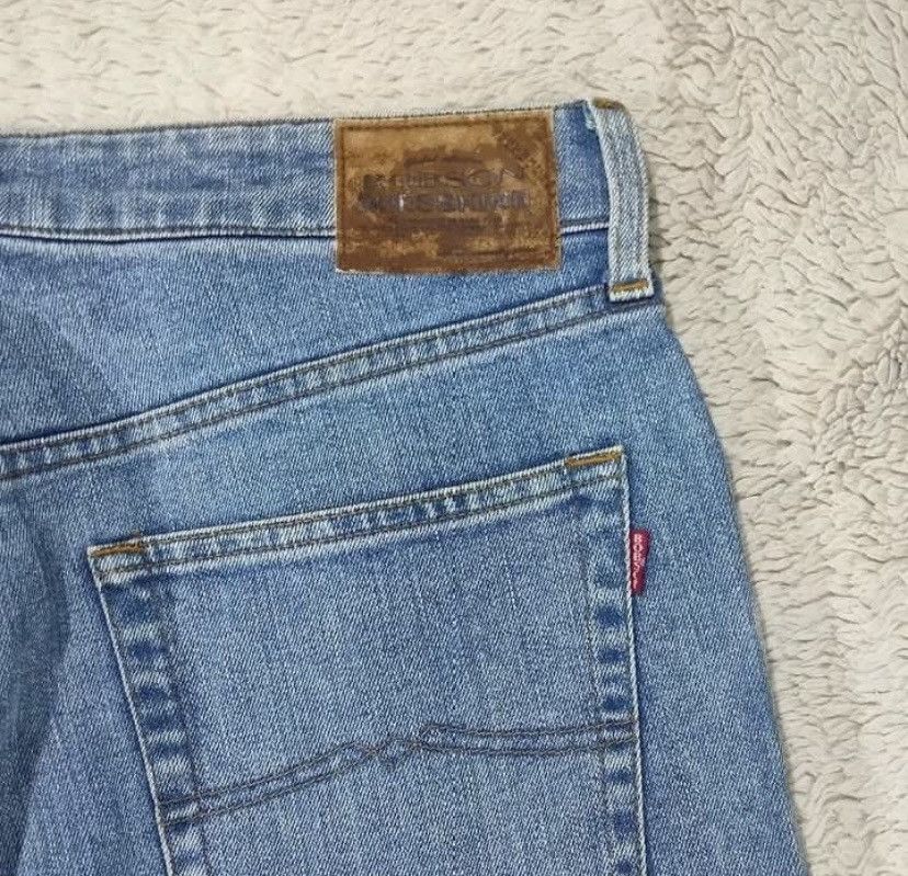 Japanese Brand Vintage Bobson Chessking Japan - Faded Light Blue Jeans Size US 34 / EU 50 - 6 Thumbnail