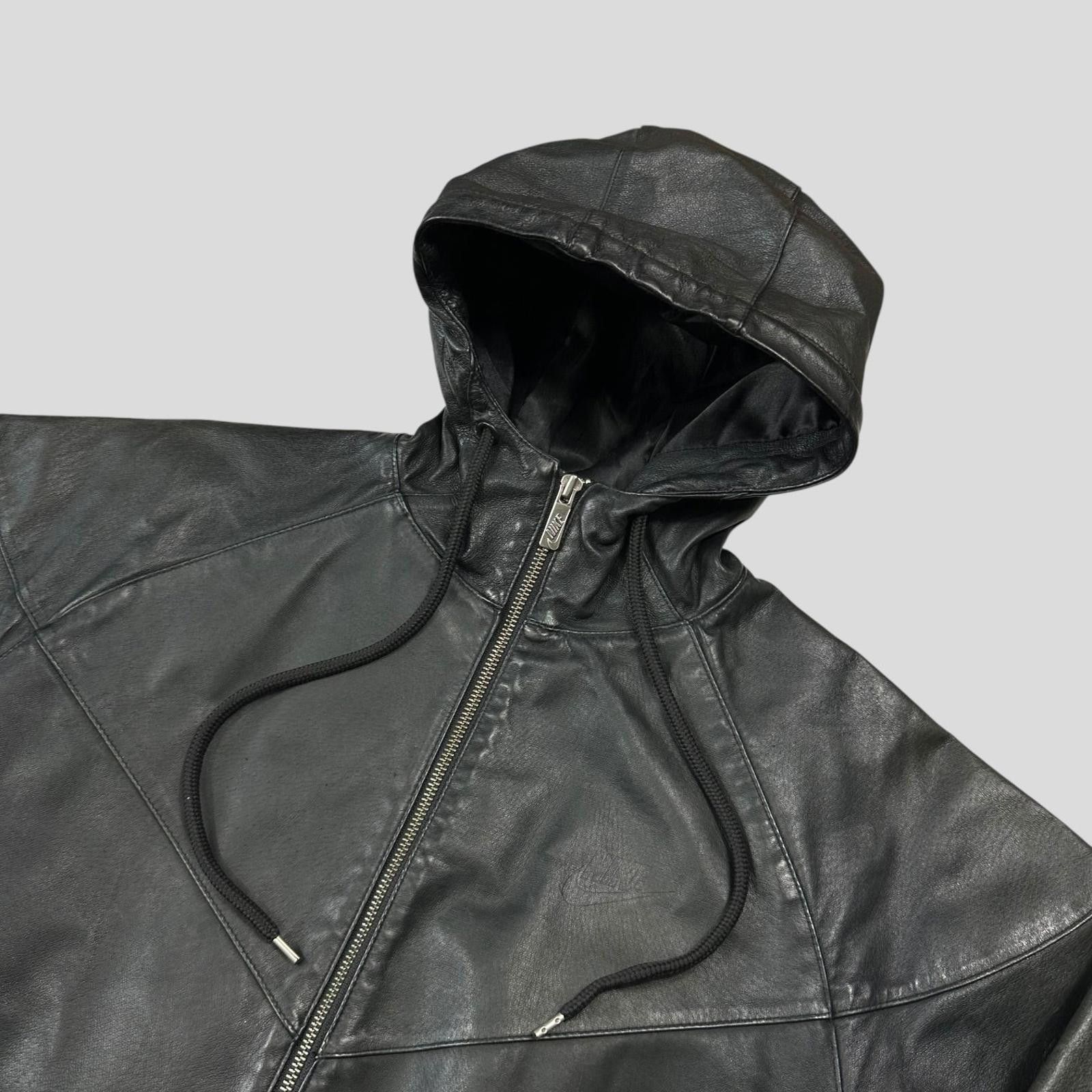Nike Nike 2007 Tony Spackman Leather Boxy Bomber Jacket - S Size US S / EU 44-46 / 1 - 5 Thumbnail