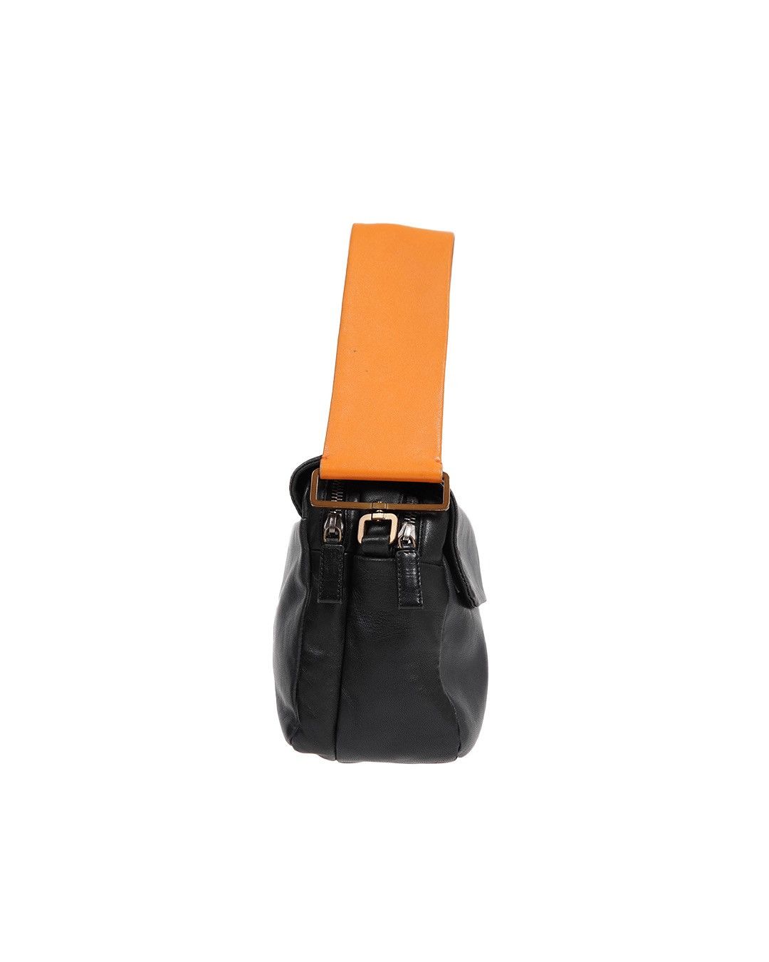 Prada Prada S/S2001 Leather Bag in Black/Orange Size ONE SIZE - 6 Thumbnail