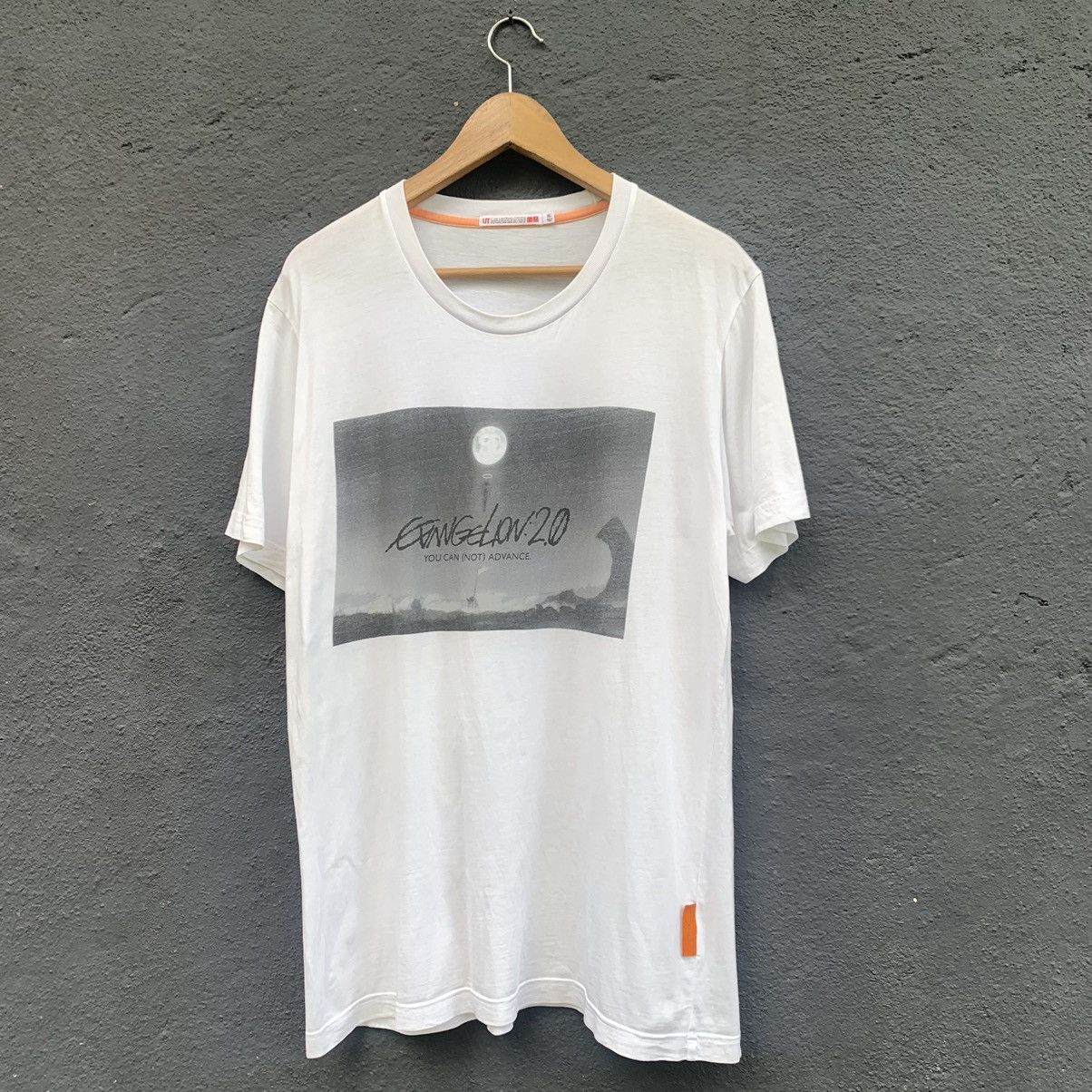 Uniqlo Evangelion 2.0 X Uniqlo Japanese Brand Tee Size US XL / EU 56 / 4 - 1 Thumbnail