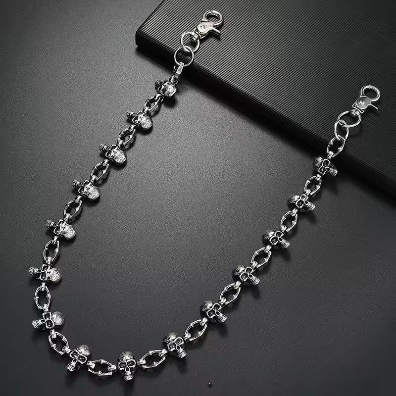 Japanese Brand Metal Skull Pants Chain Size ONE SIZE - 2 Thumbnail