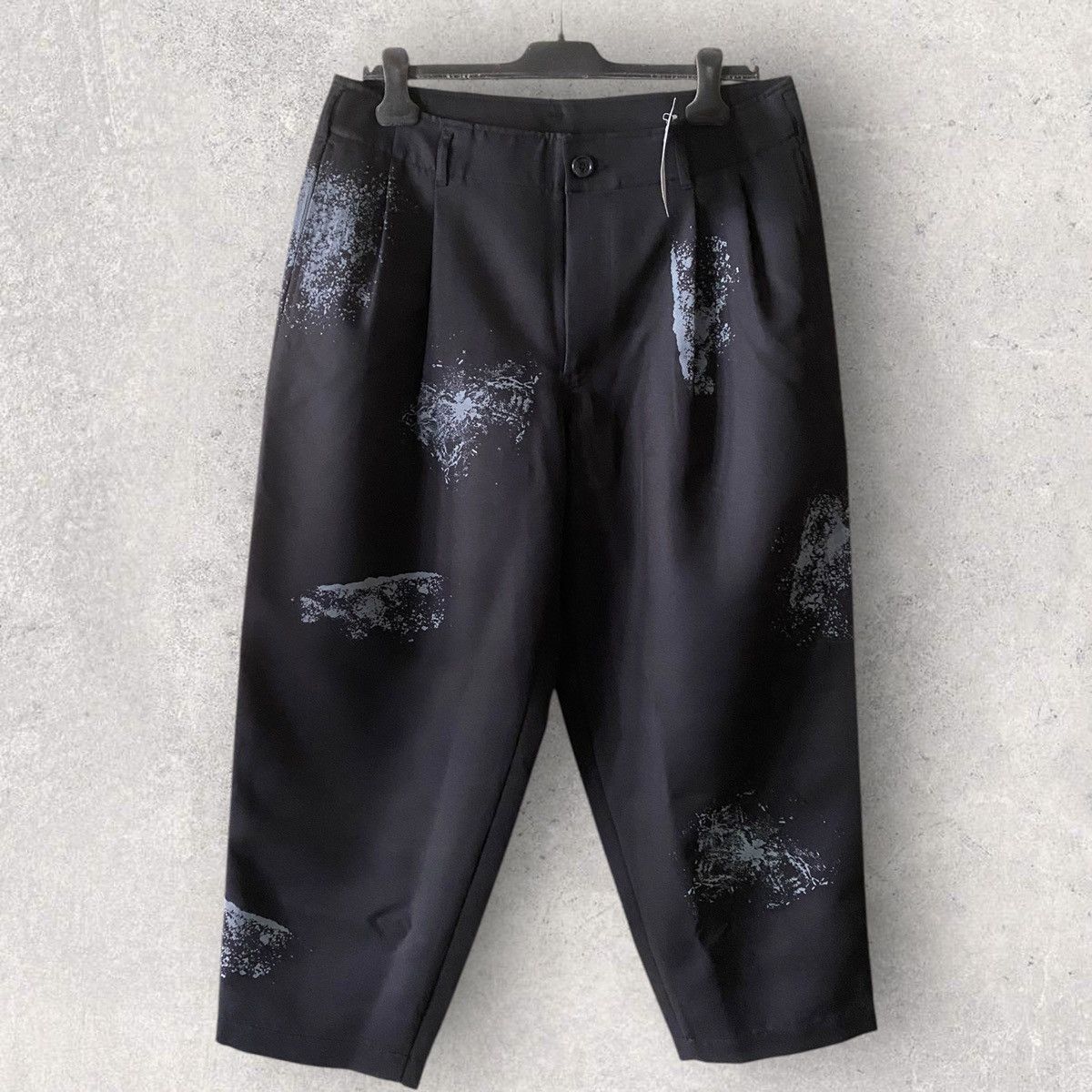 Comme des Garcons NWT S/S24 Hand Print Color Splash Cropped Pants Size US 32 / EU 48 - 2 Thumbnail