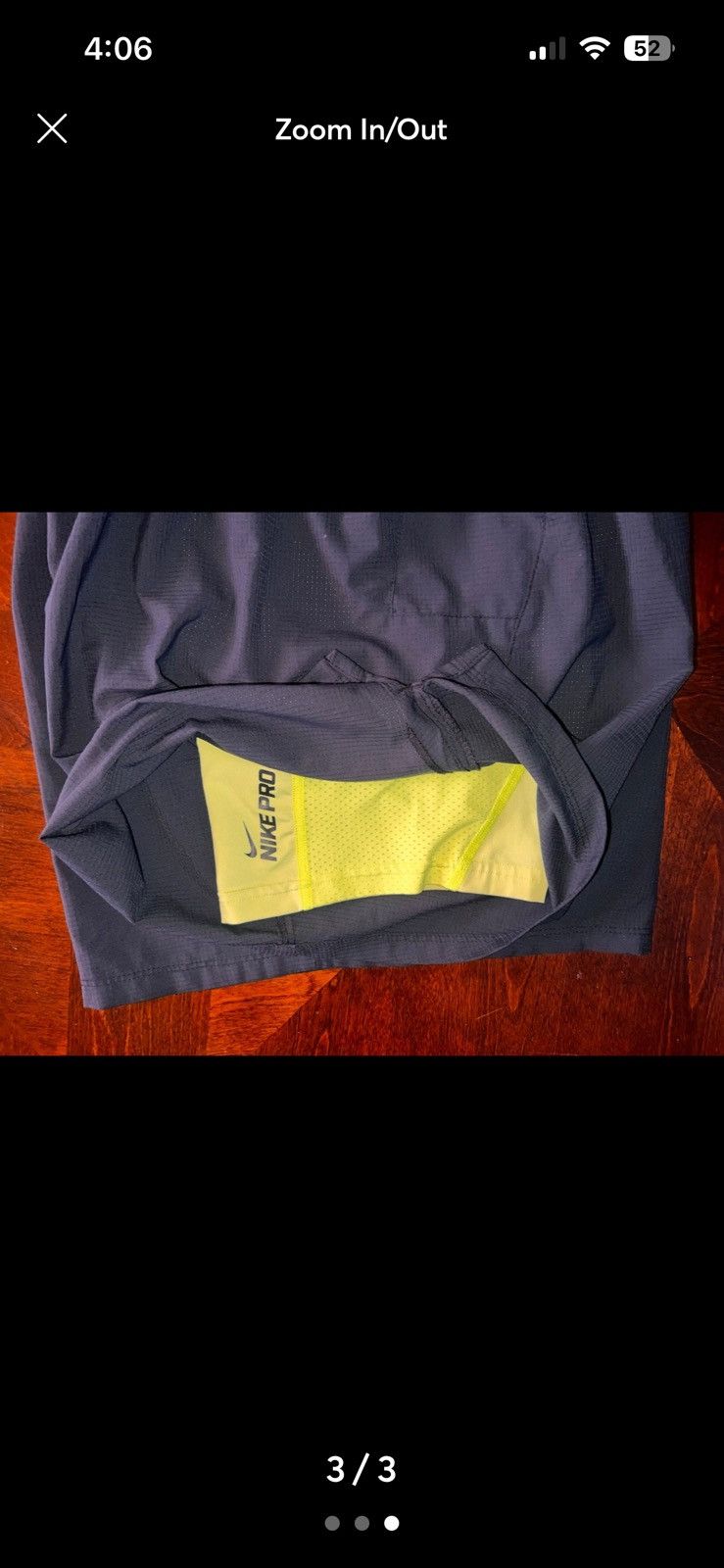 Nike Nike pro 2 in 1 stride shorts Size US 34 / EU 50 - 3 Thumbnail