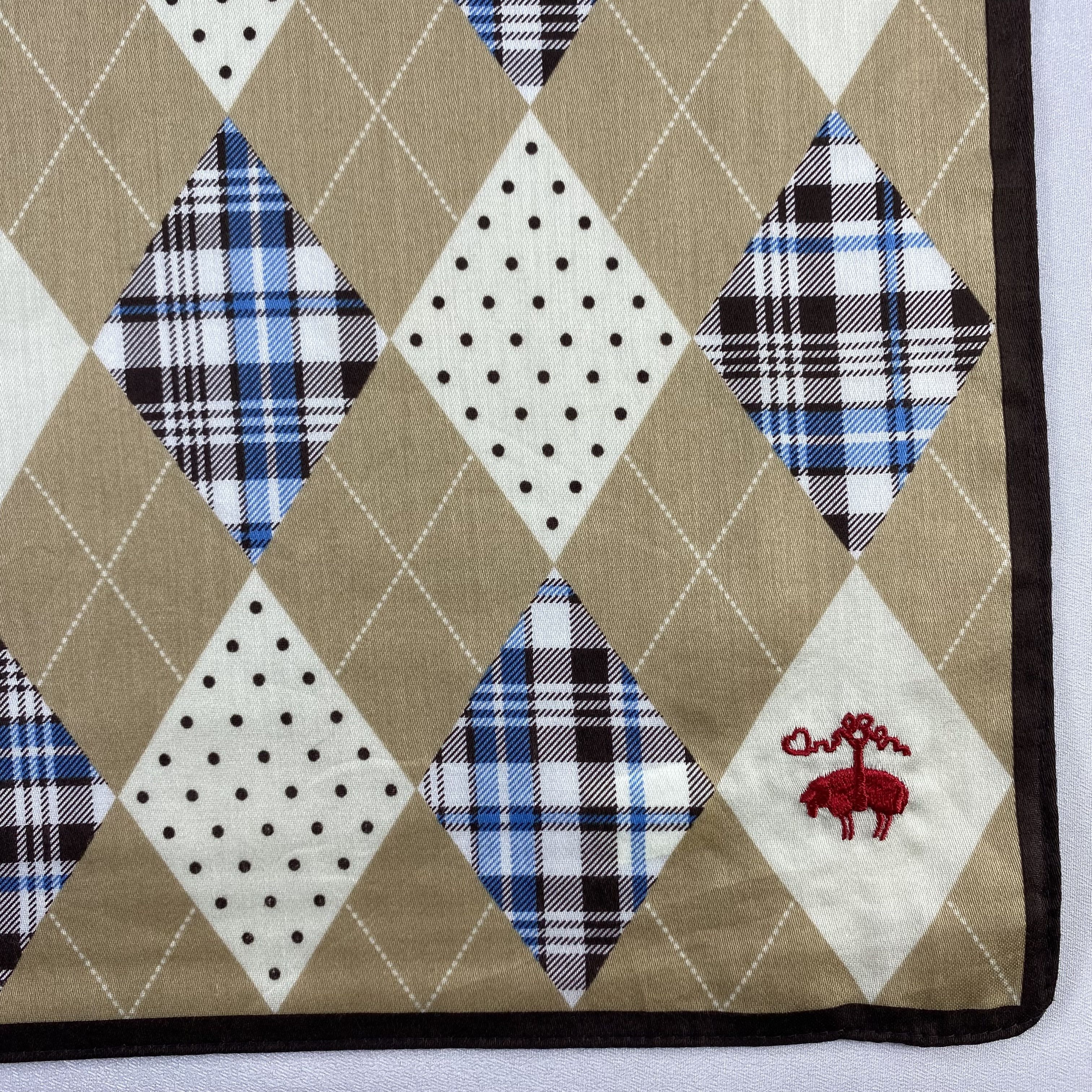 Brooks Brothers × Vintage Brooks Brothers Bandana/ Handkerchief / Neckerchief-P1294 Size ONE SIZE - 3 Thumbnail