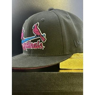 New Era St Louis Cardinals 2009 All-Star Patch 59FIFTY 7 3/8 Rare UV Size ONE SIZE - 4 Thumbnail