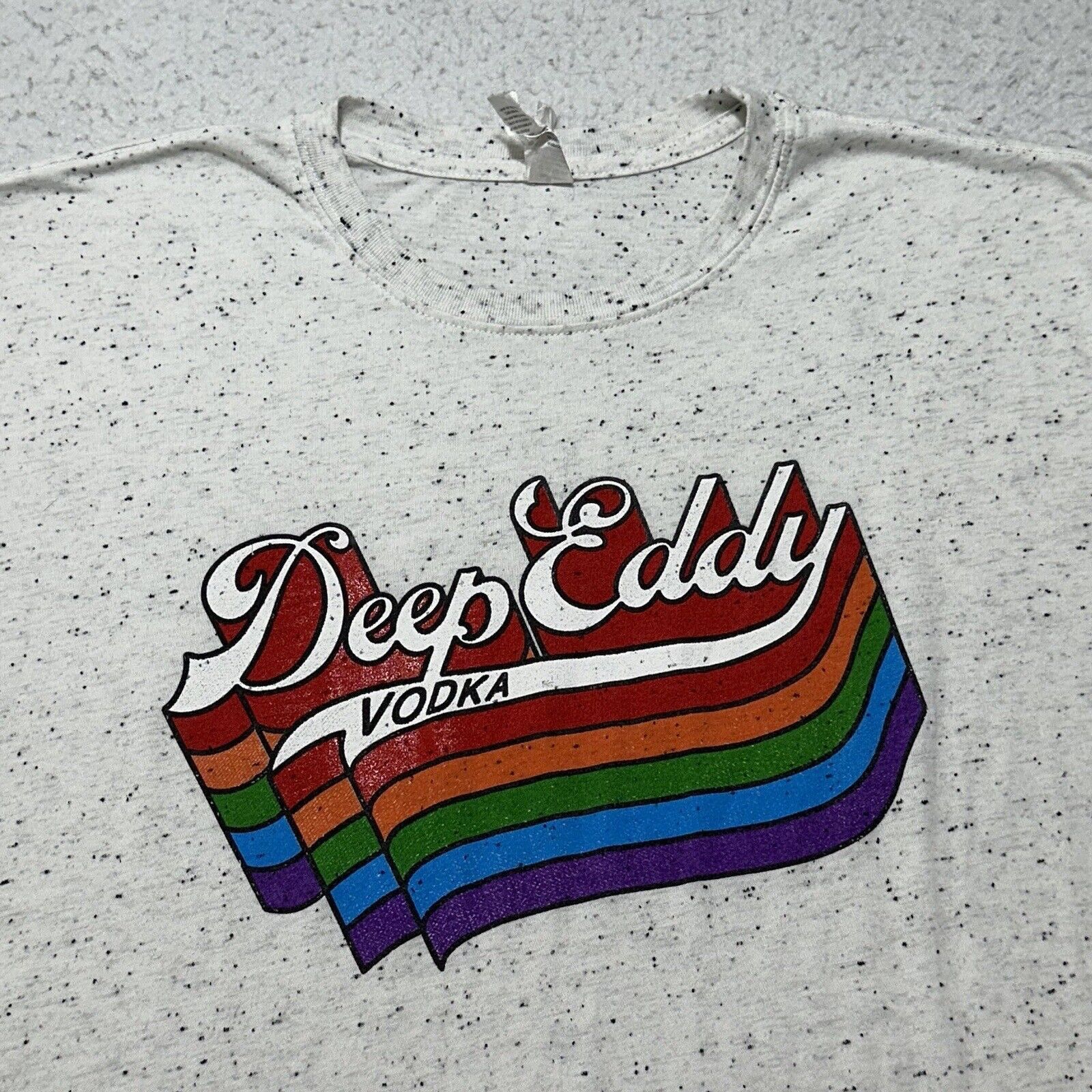 Other Deep Eddy Vodka Large Rainbow Logo Graphic TShirt Threadfast Size US L / EU 52-54 / 3 - 2 Thumbnail