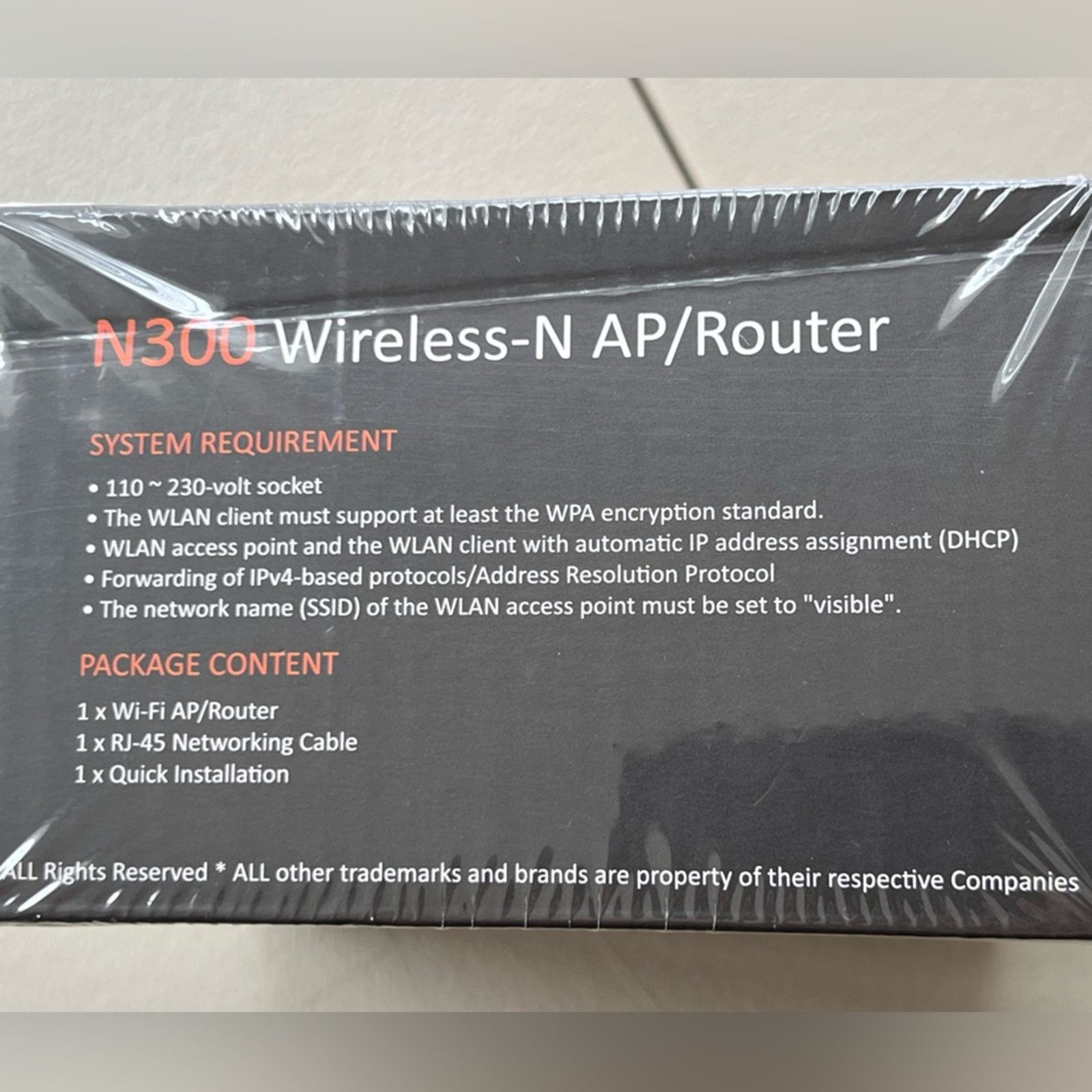 Other OptiCover N300 Wireless-N AP/Router Two External Antennas Size ONE SIZE - 2 Thumbnail
