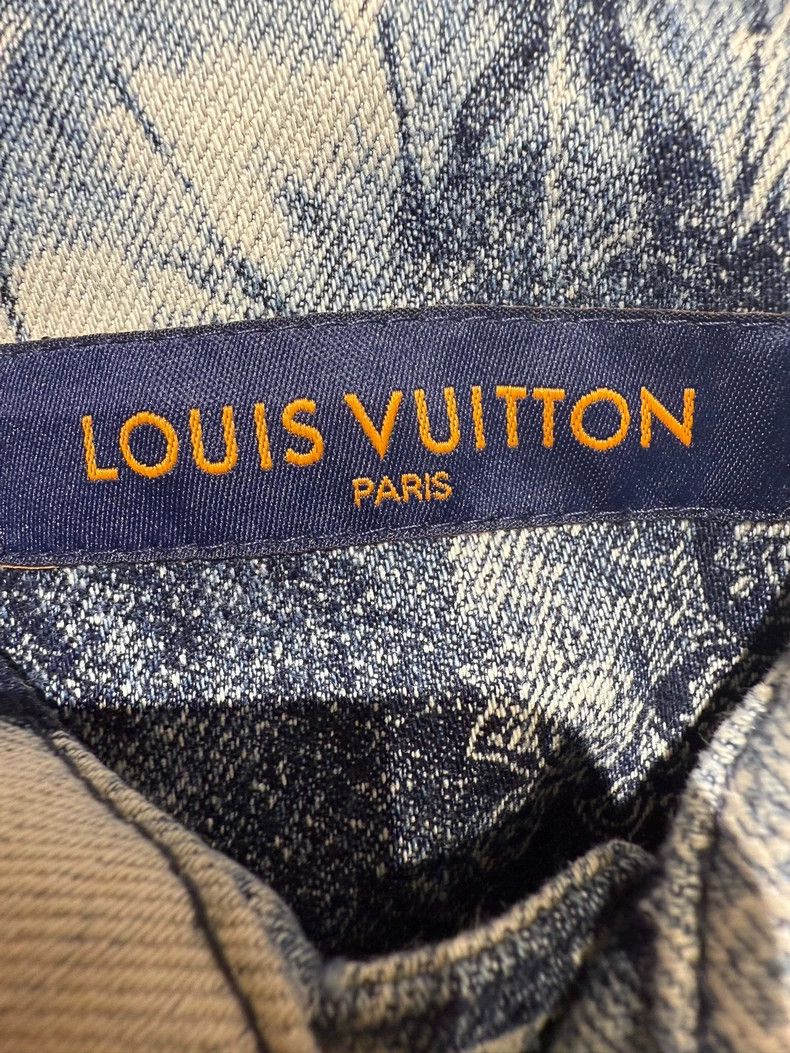 Louis Vuitton Louis Vuitton Cashew printed short sleeve shirt 2505-Nextar Size US L / EU 52-54 / 3 - 3 Thumbnail
