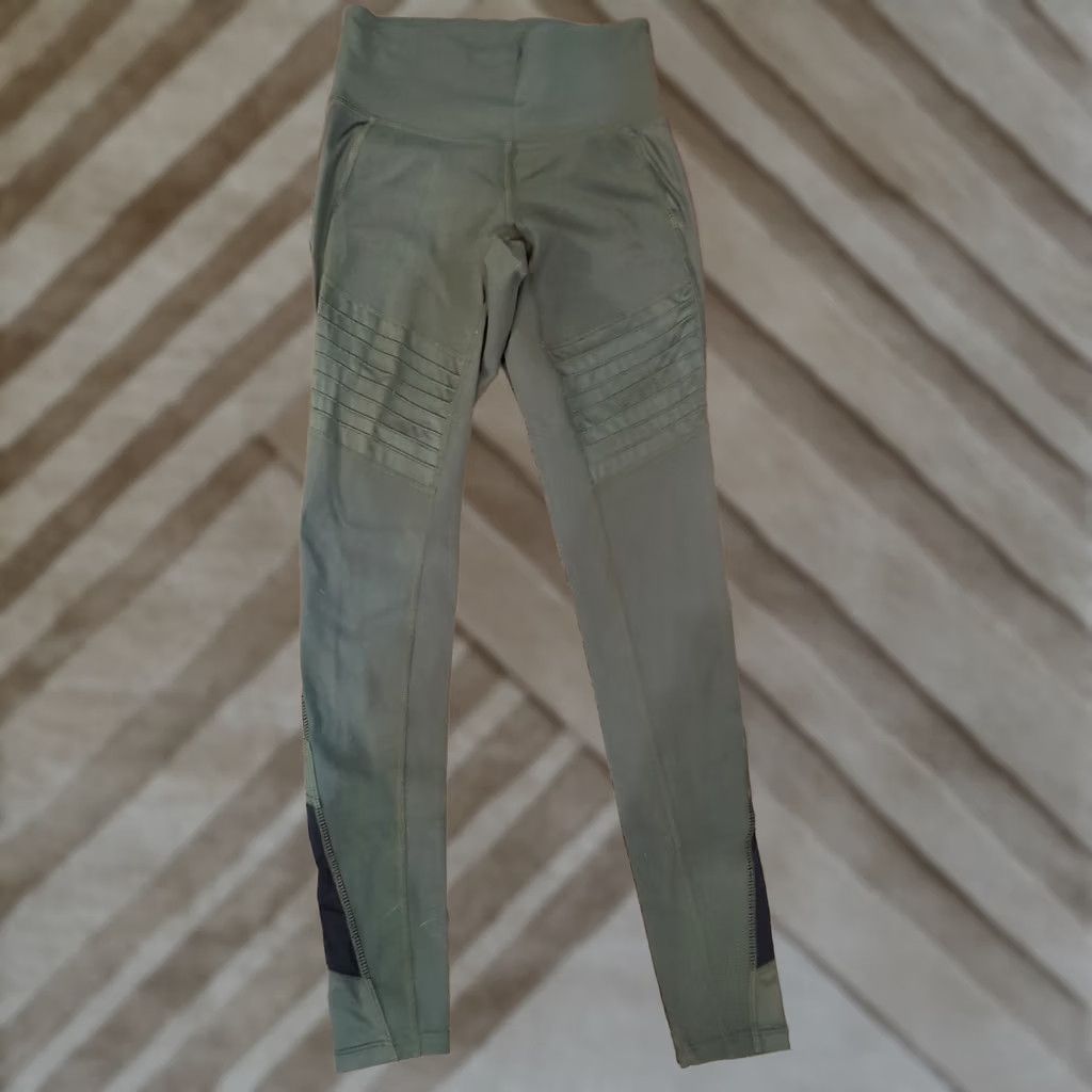 Athleta Athleta Leggings Skinny Tummy Control High Rise Women’s 2XS Green Olive Nike Size 24" / US 00 / IT 34 - 1 Thumbnail