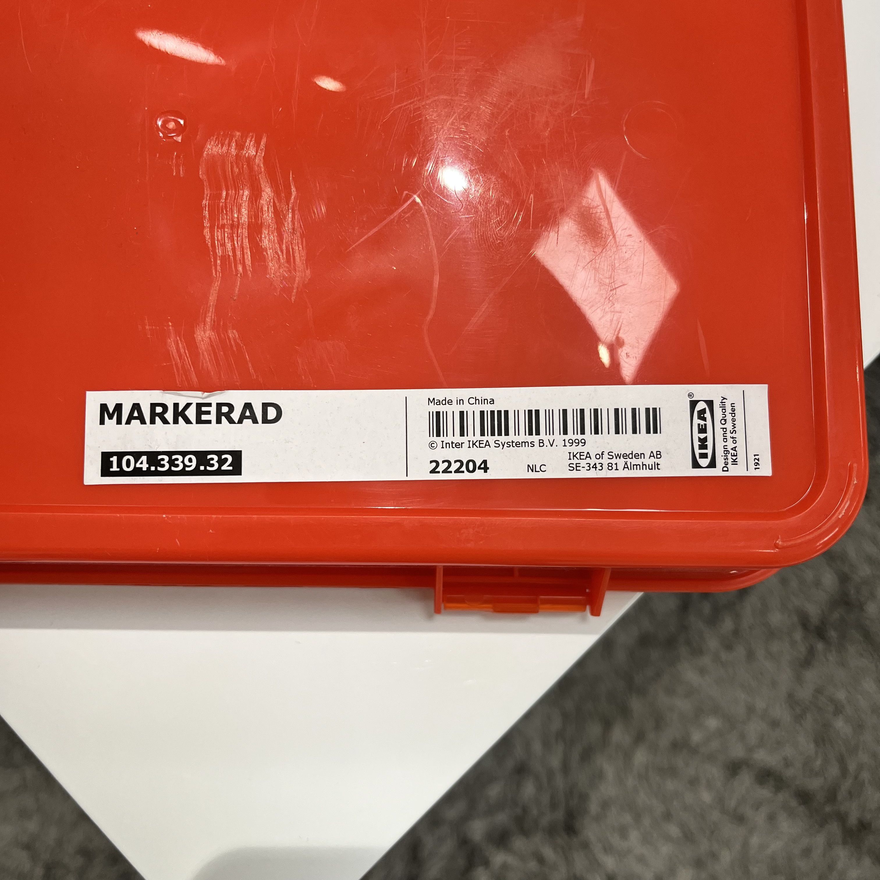 Off-White Virgil Abloh x Ikea Markerad Homework Toolkit Orange Size ONE SIZE - 4 Thumbnail