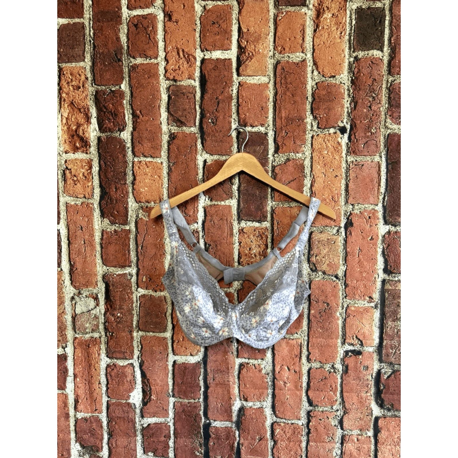 Vintage Elomi Bra Push Up Knit 34K Purple Womens Size ONE SIZE - 2 Thumbnail