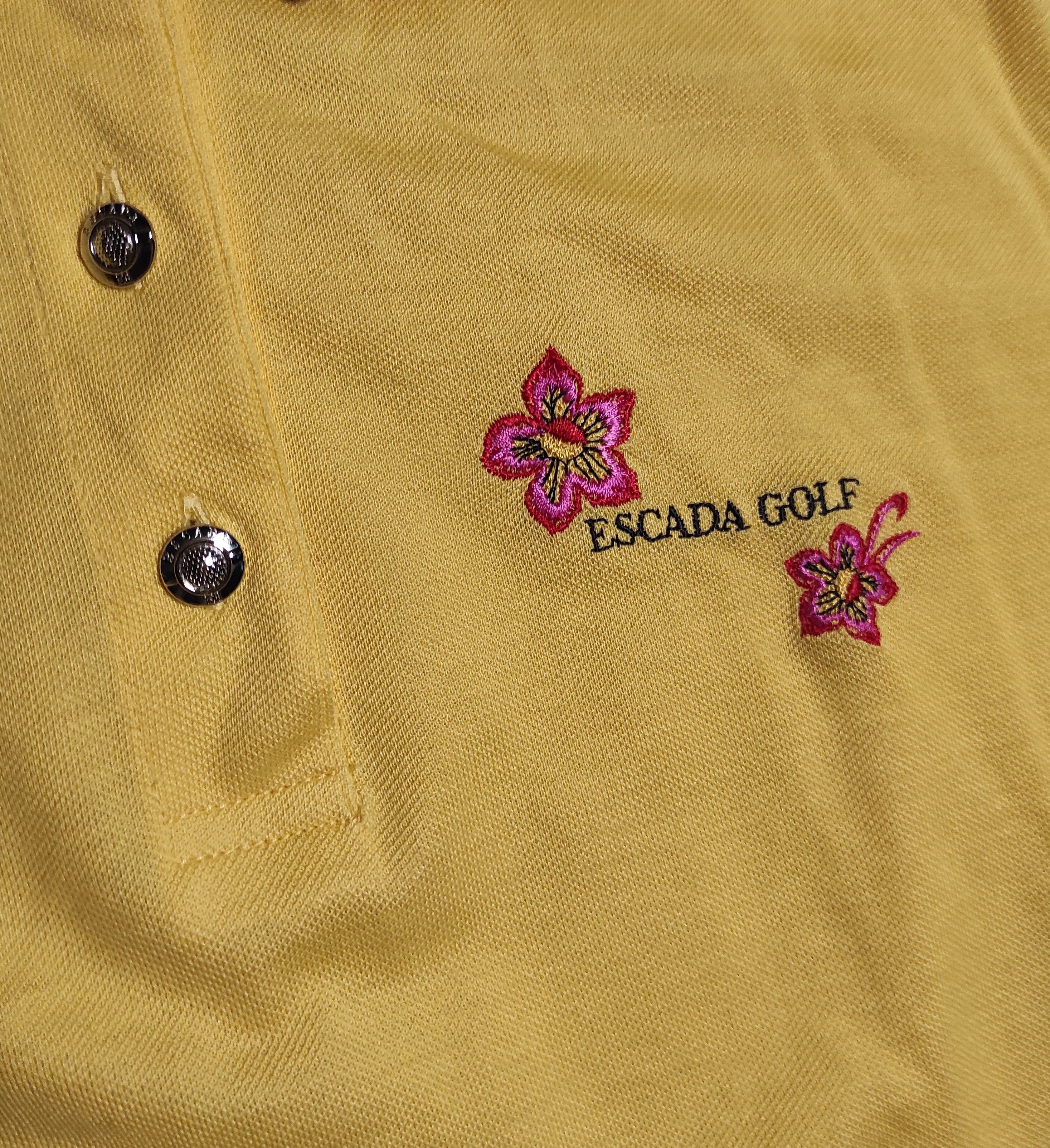 Escada × Japanese Brand **Vintage Escada "Golf" Polo T-Shirt** Size US M / EU 48-50 / 2 - 3 Thumbnail