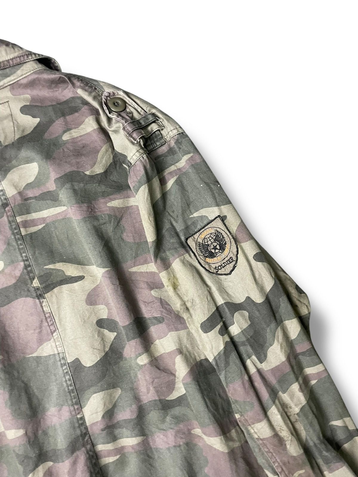 Japanese Brand × Vintage Vintage Classic Aero Special Military Jacket (71) Size US S / EU 44-46 / 1 - 12 Thumbnail