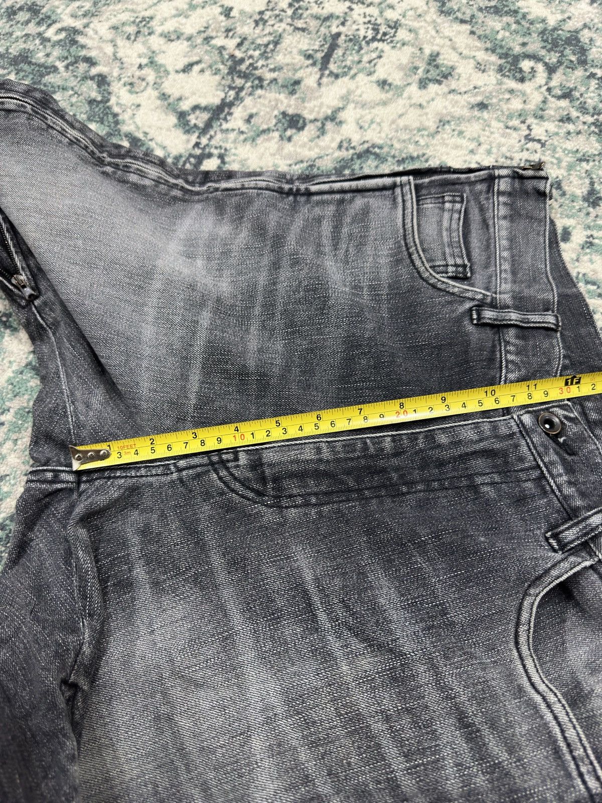 ato Aatoo Modeled By Masayori Matsumo Hybrid Zipper Flared Denim Size US 32 / EU 48 - 23 Thumbnail