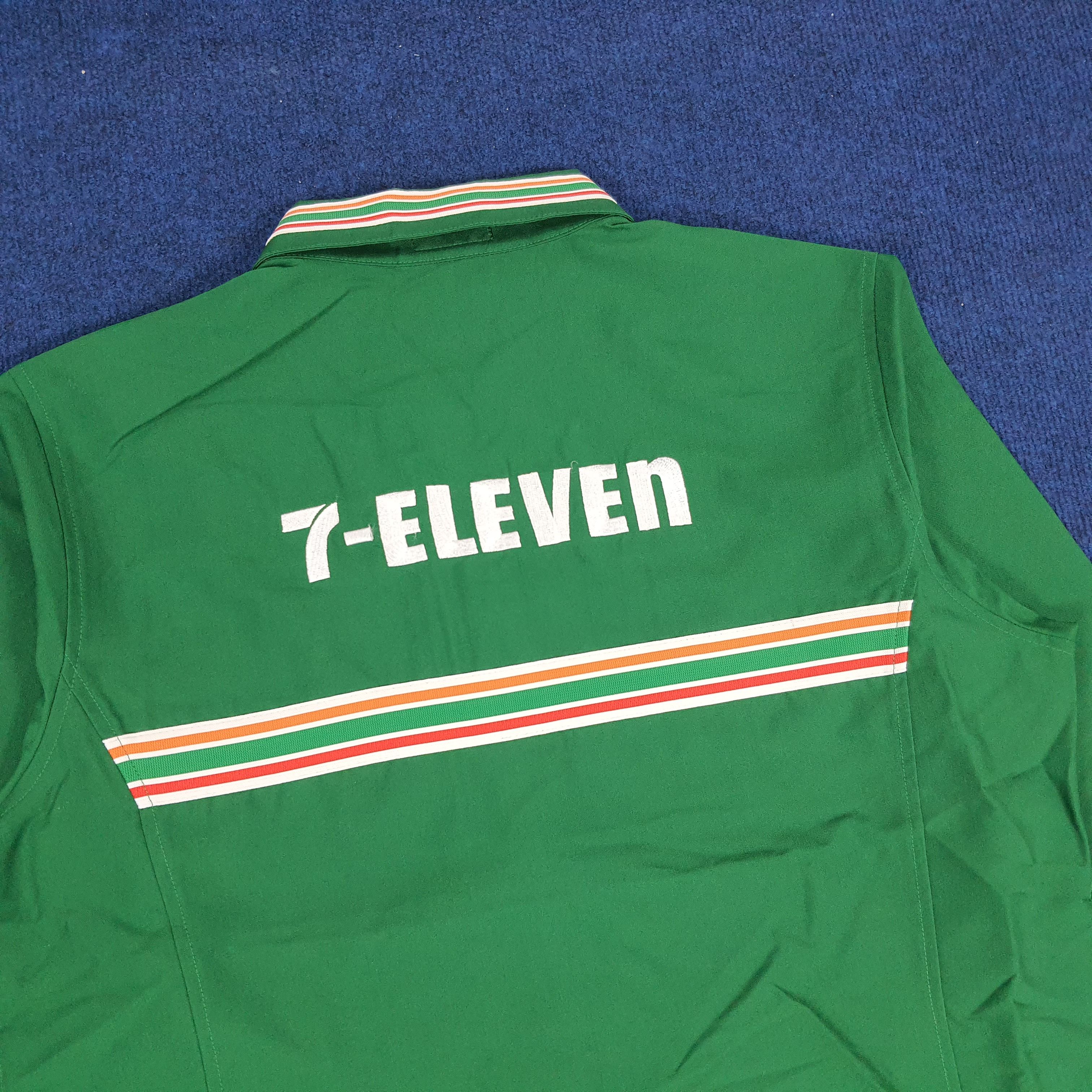 Japanese Brand × Vintage Vintage 7 Eleven Japan Staff Worker Uniform Jacket Size M / US 6-8 / IT 42-44 - 2 Thumbnail
