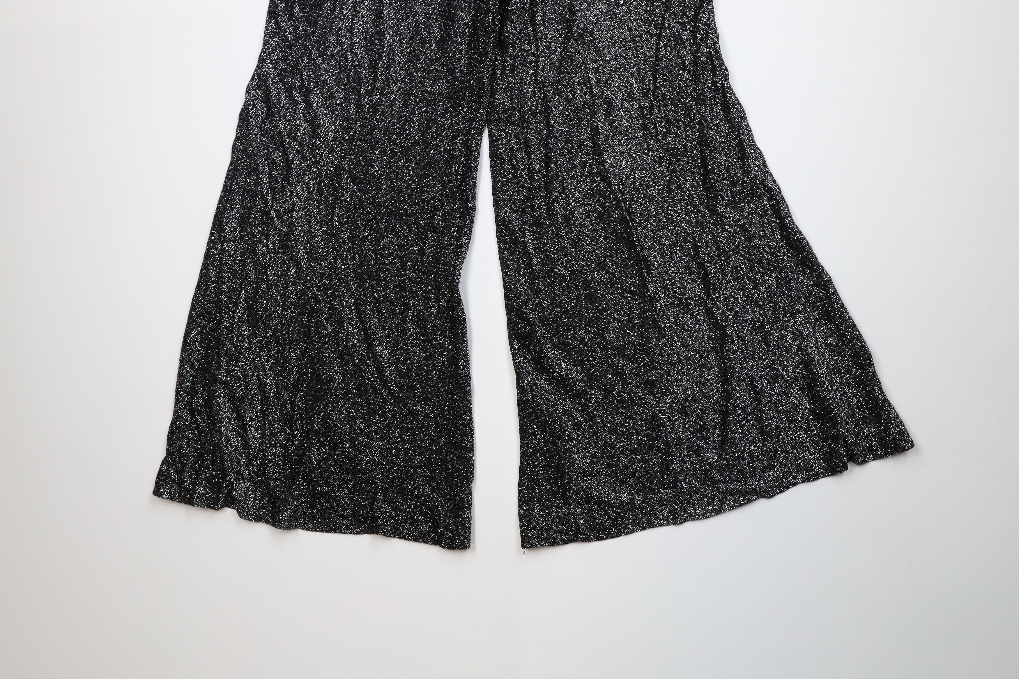 Vintage Vintage 60s 70s Boho Chic Sheer Knit Bell Bottoms Pants USA Size 36" / US 14 / IT 50 - 11 Thumbnail