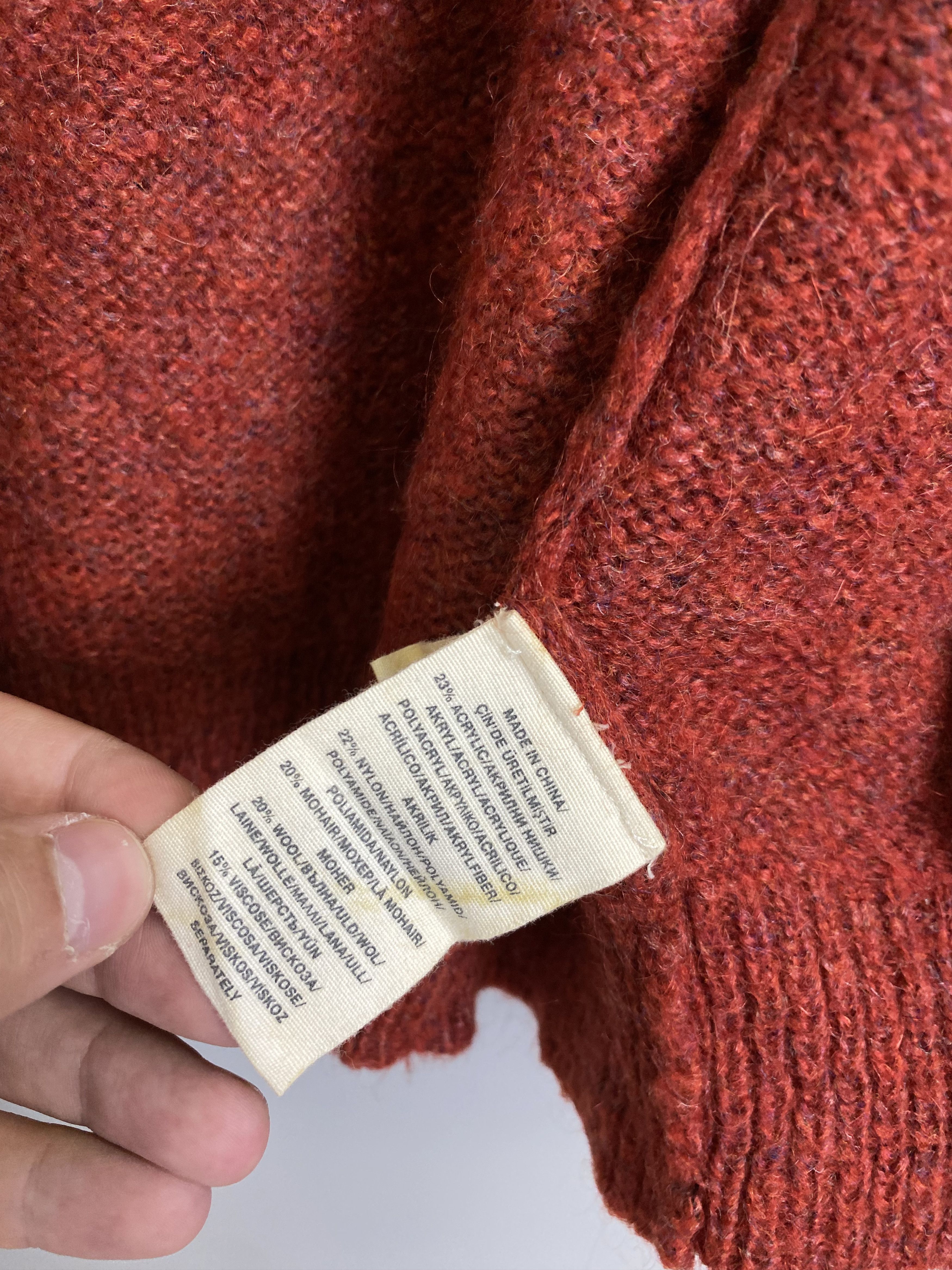 Denim & Supply Ralph Lauren Denim Supply Ralph Lauren Mohair Wool Cardigan Made in Italy Size M / US 6-8 / IT 42-44 - 7 Thumbnail