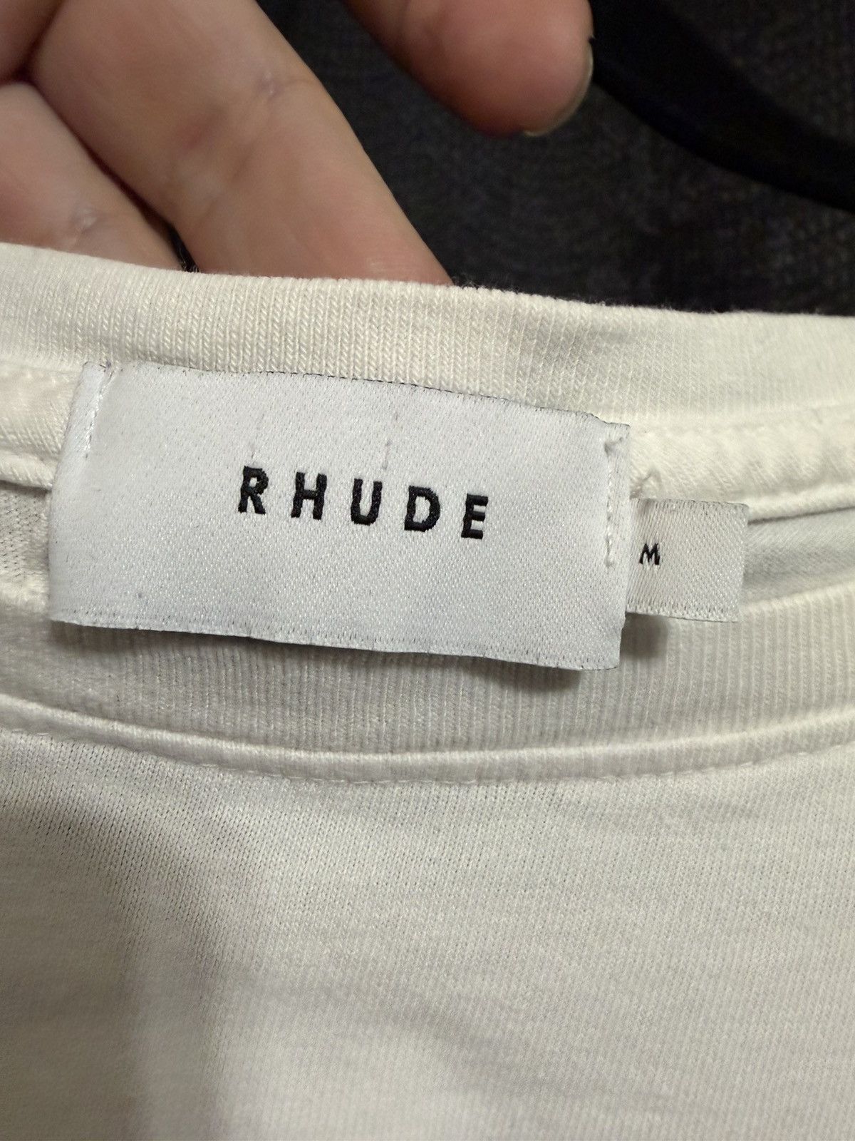 Rhude Moonlight Tshirt in White/Red/Gold Size US M / EU 48-50 / 2 - 3 Thumbnail