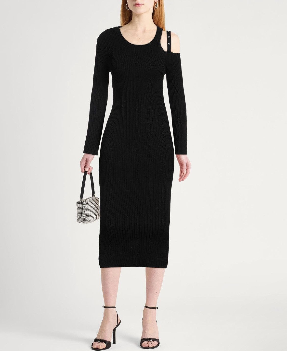 Blumarine Blumarine One Shoulder Knitted Dress Original Price $1225 Size M / US 6-8 / IT 42-44 - 2 Thumbnail