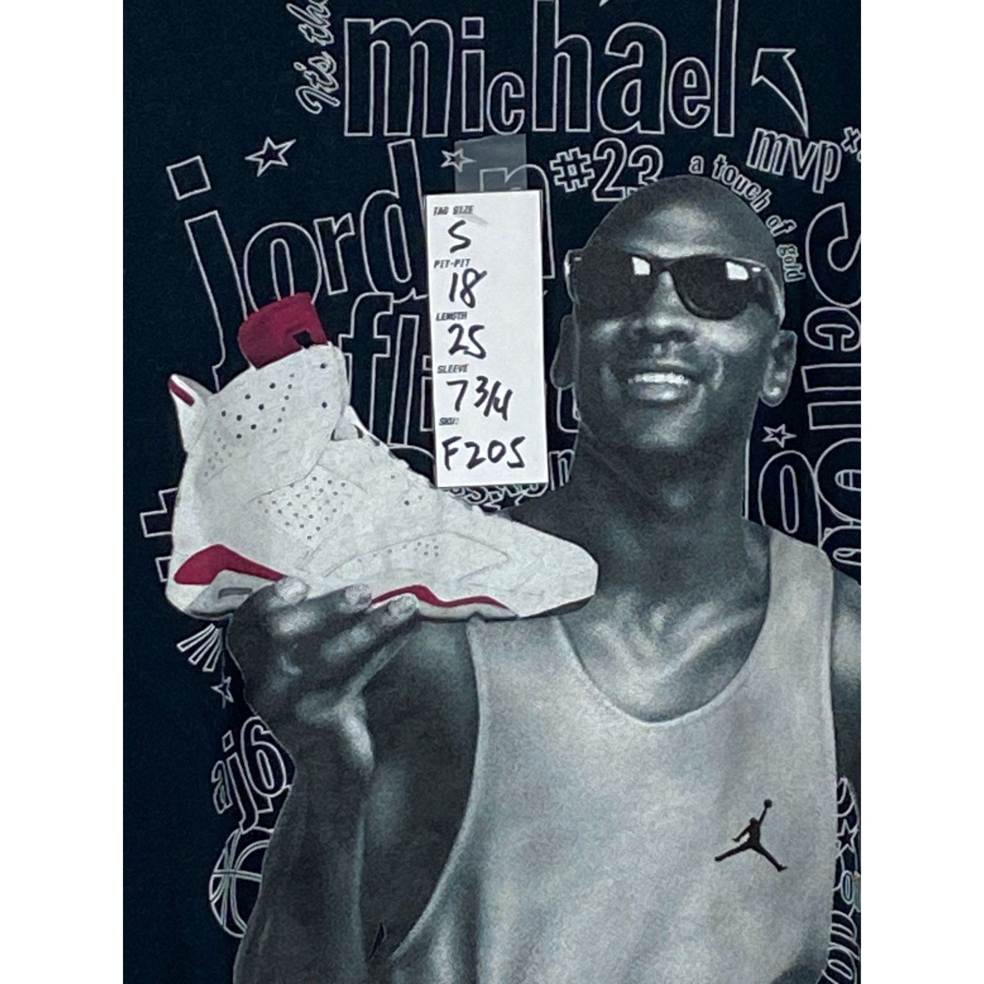 Other Jordan Michael Jordan A Touch Of Gold Graphic Tee Shirt Blac Size US S / EU 44-46 / 1 - 5 Thumbnail