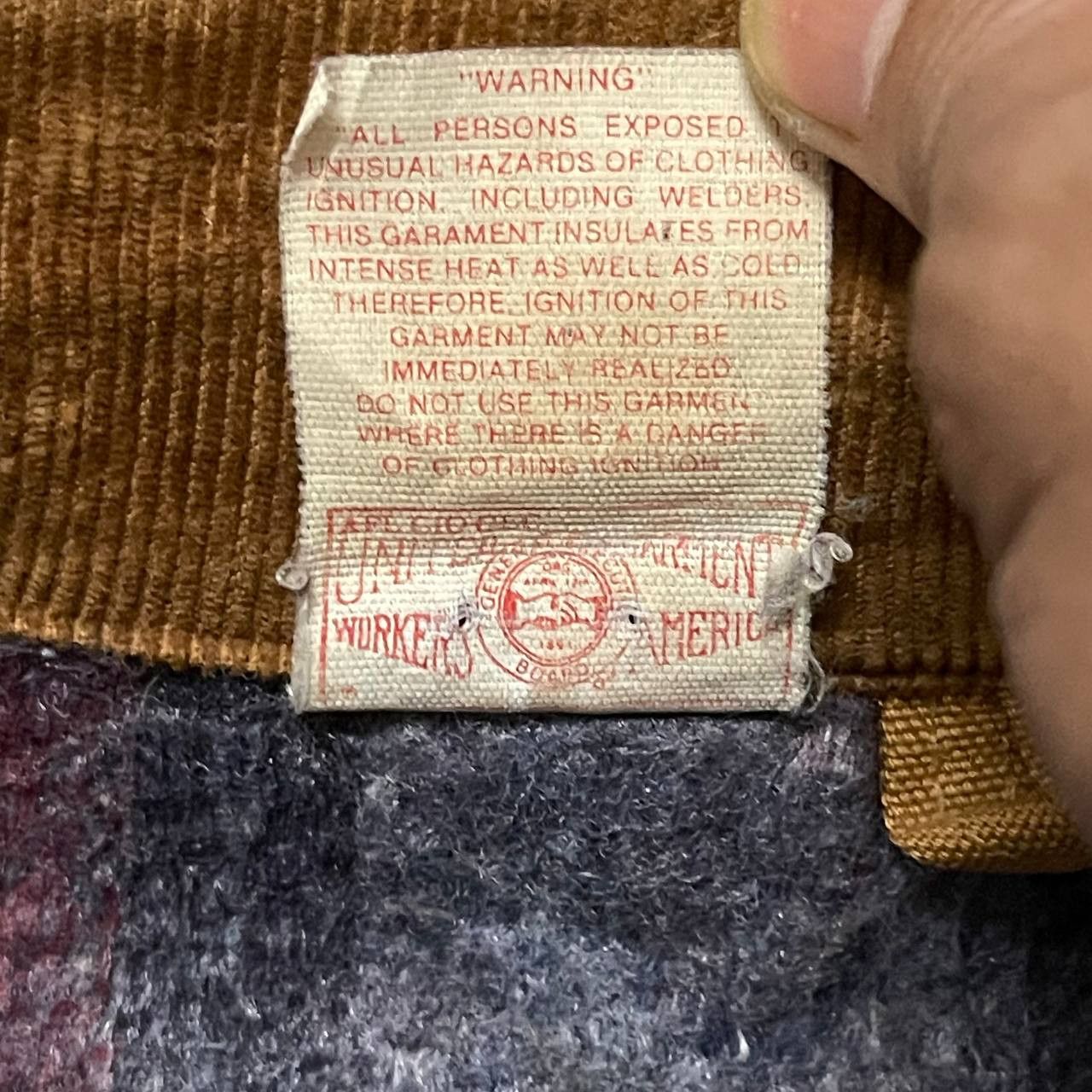 Carhartt Vintage 80's Carhartt 100 Years Blanket Lined Jacket Size US M / EU 48-50 / 2 - 12 Thumbnail