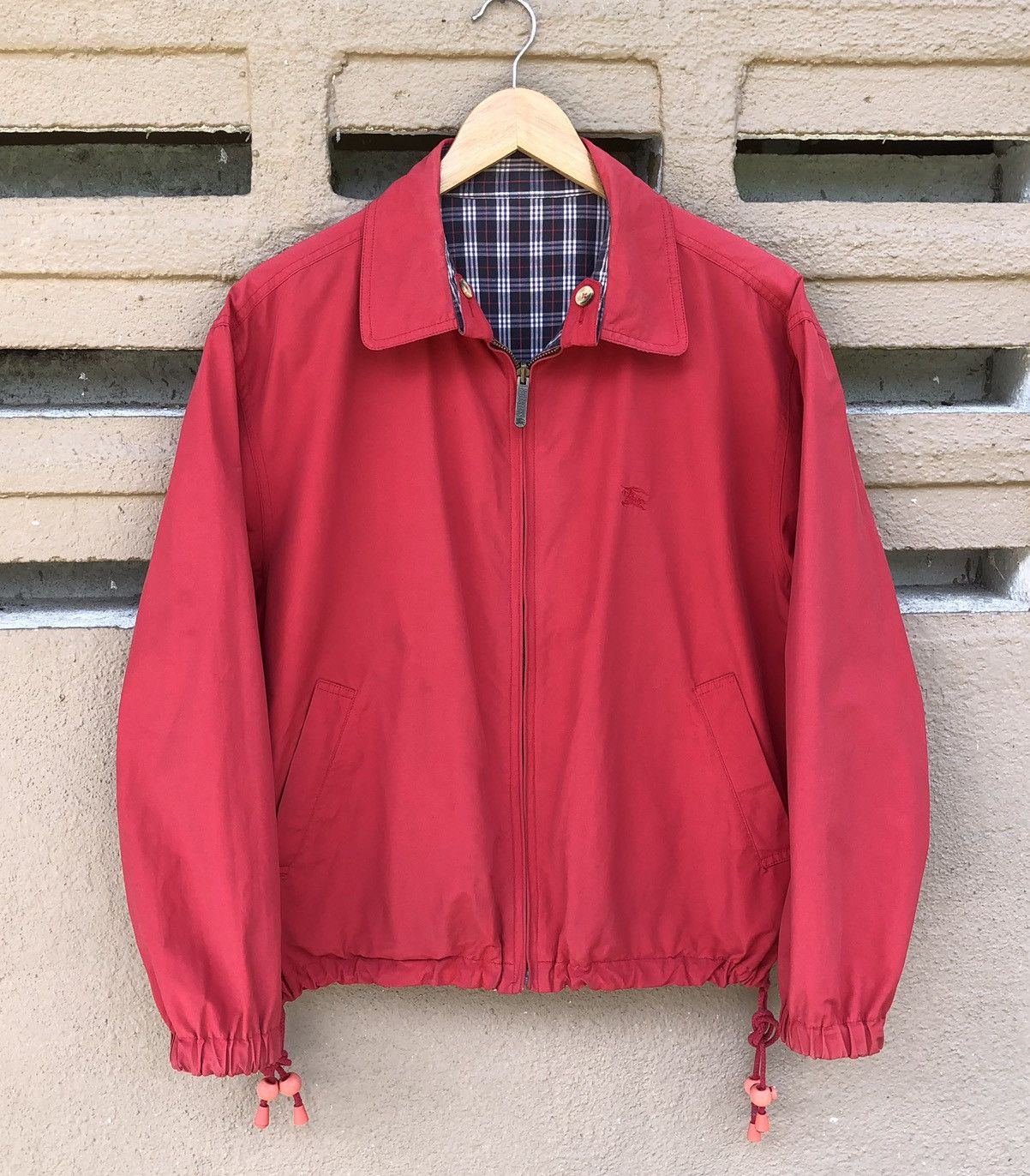 Burberry Vintage Burberrys Novacheck Reversible Bomber Jacket Size US M / EU 48-50 / 2 - 8 Thumbnail