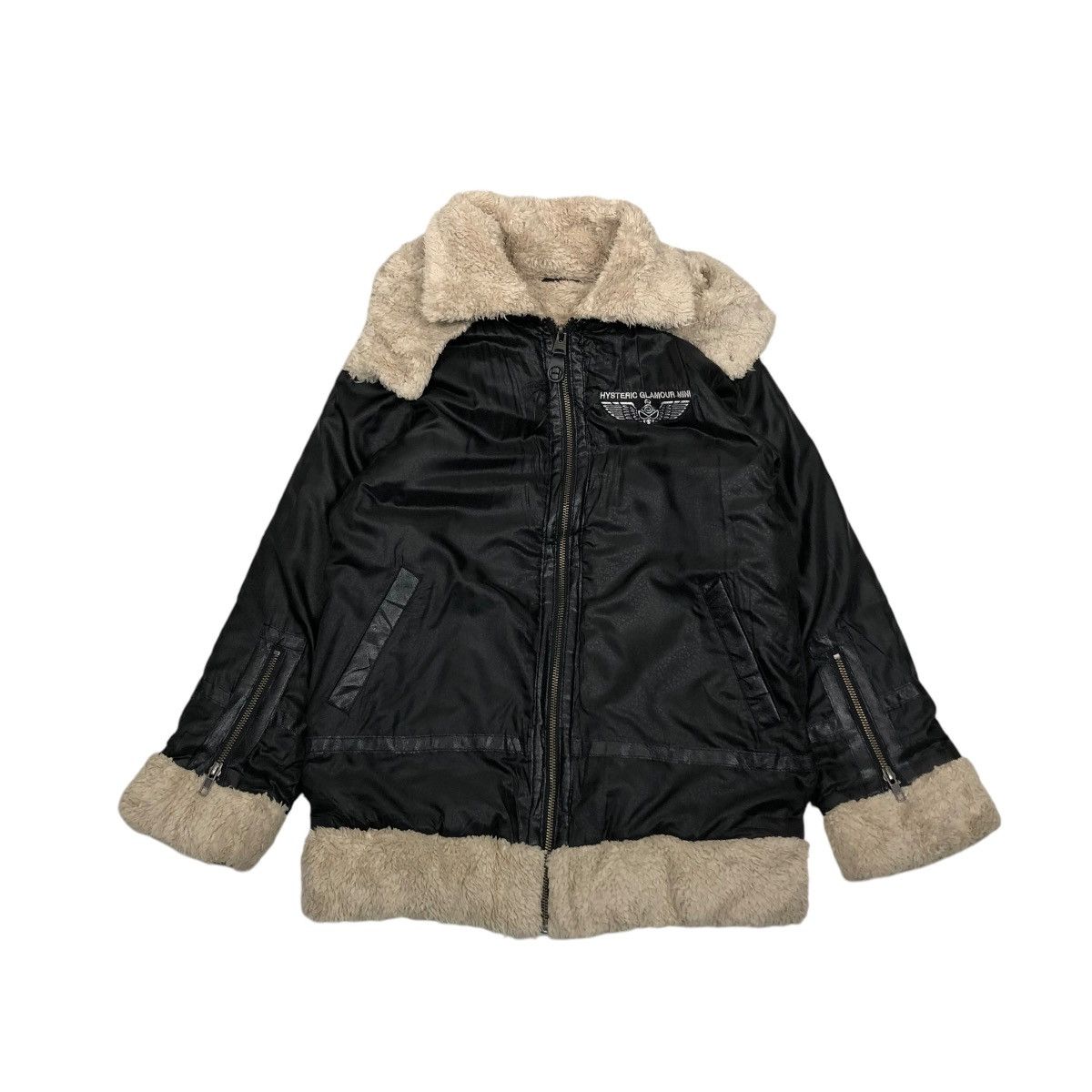 Hysteric Glamour 🔥VINTAGE BIKER JACKET HYSTERIC GLAMOUR MINI FOR KIDS Size US M / EU 48-50 / 2 - 2 Thumbnail