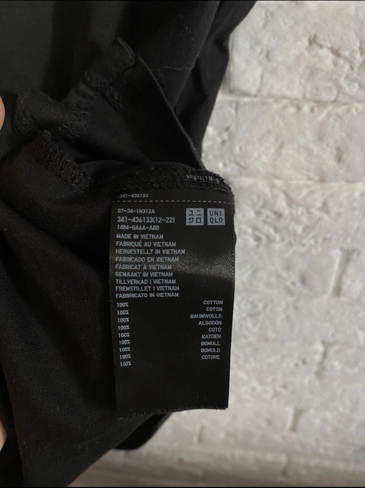 Jil Sander × Uniqlo Jill Sander x Uniqlo Black Blanc T-Shirt Sz XL Size US XL / EU 56 / 4 - 3 Thumbnail