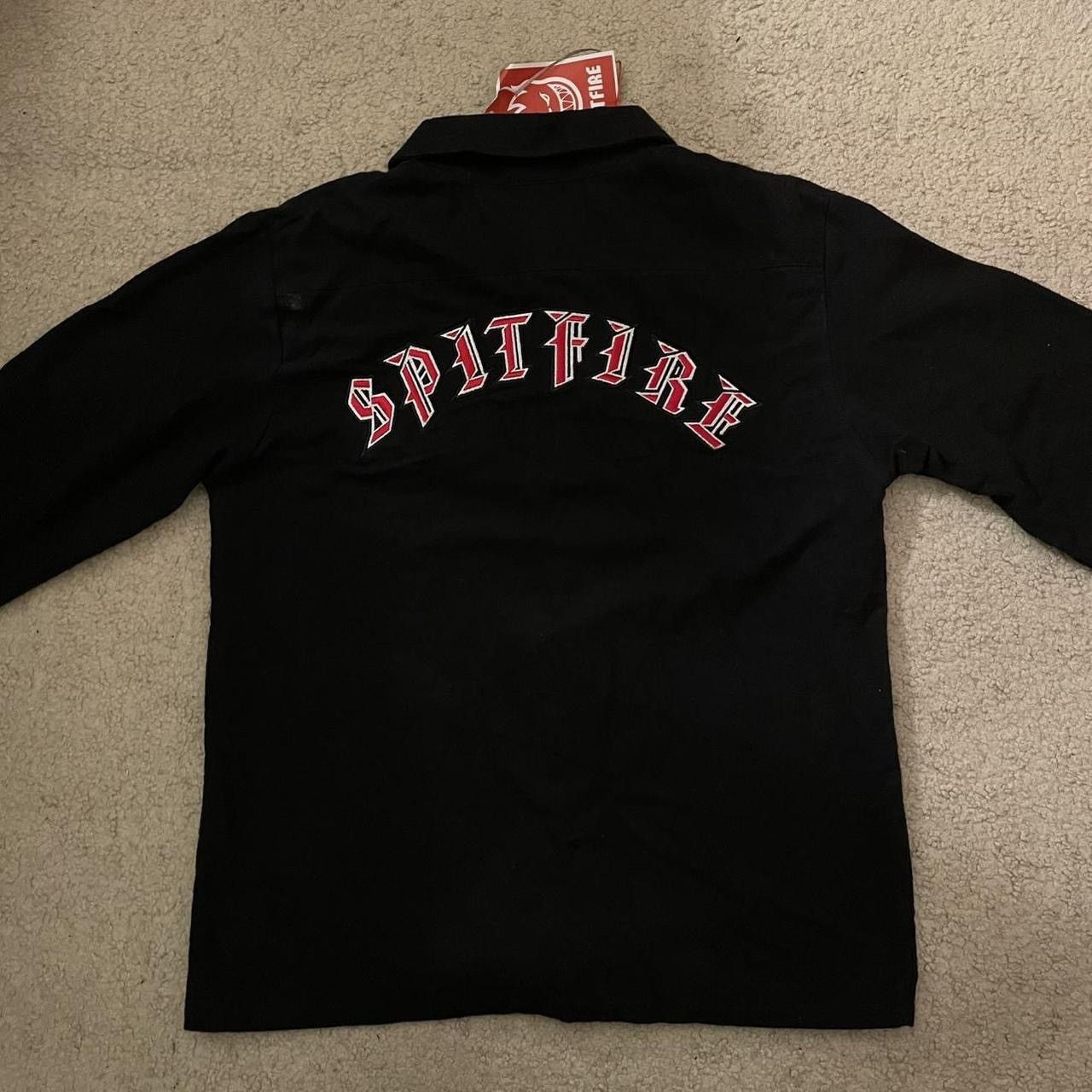 Spitfire Spitfire Wheels Old E Embroidered Flannel Size US S / EU 44-46 / 1 - 1 Thumbnail