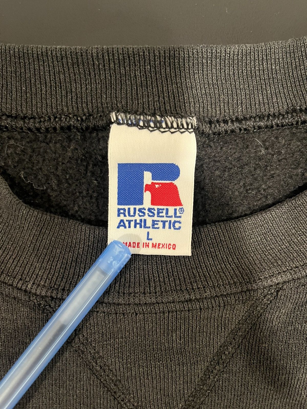 Russell Athletic × Vintage 90s Russell athletic sweatshirt Size US L / EU 52-54 / 3 - 3 Thumbnail