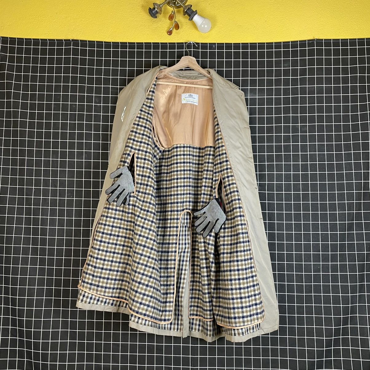 Aquascutum VINTAGE AQUACSTUM MADE IN ENGLAND TRENCH COAT JACKET Size US L / EU 52-54 / 3 - 3 Thumbnail