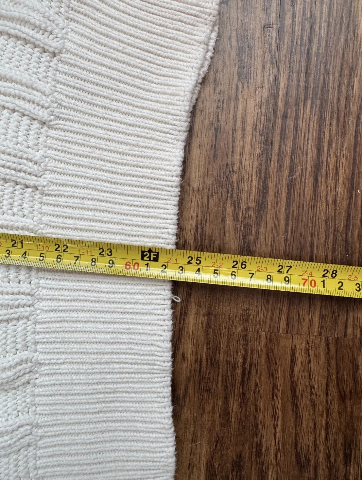 Izod Vintage Izod Crewneck Sweater Thick Knit Off White Fisherman Size XL / US 12-14 / IT 48-50 - 6 Thumbnail